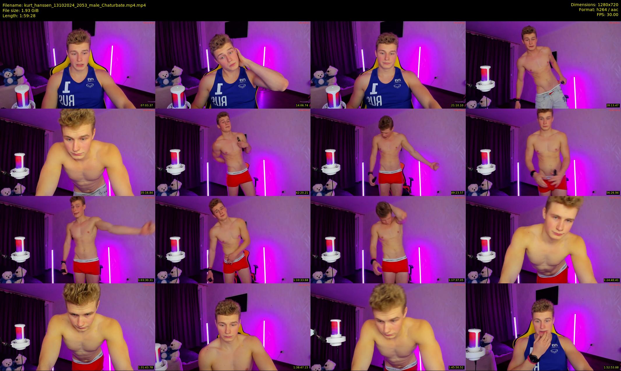 kurt_hanssen — 120 minute Chaturbate male cam show recording, 720p, Oct 13, 2024