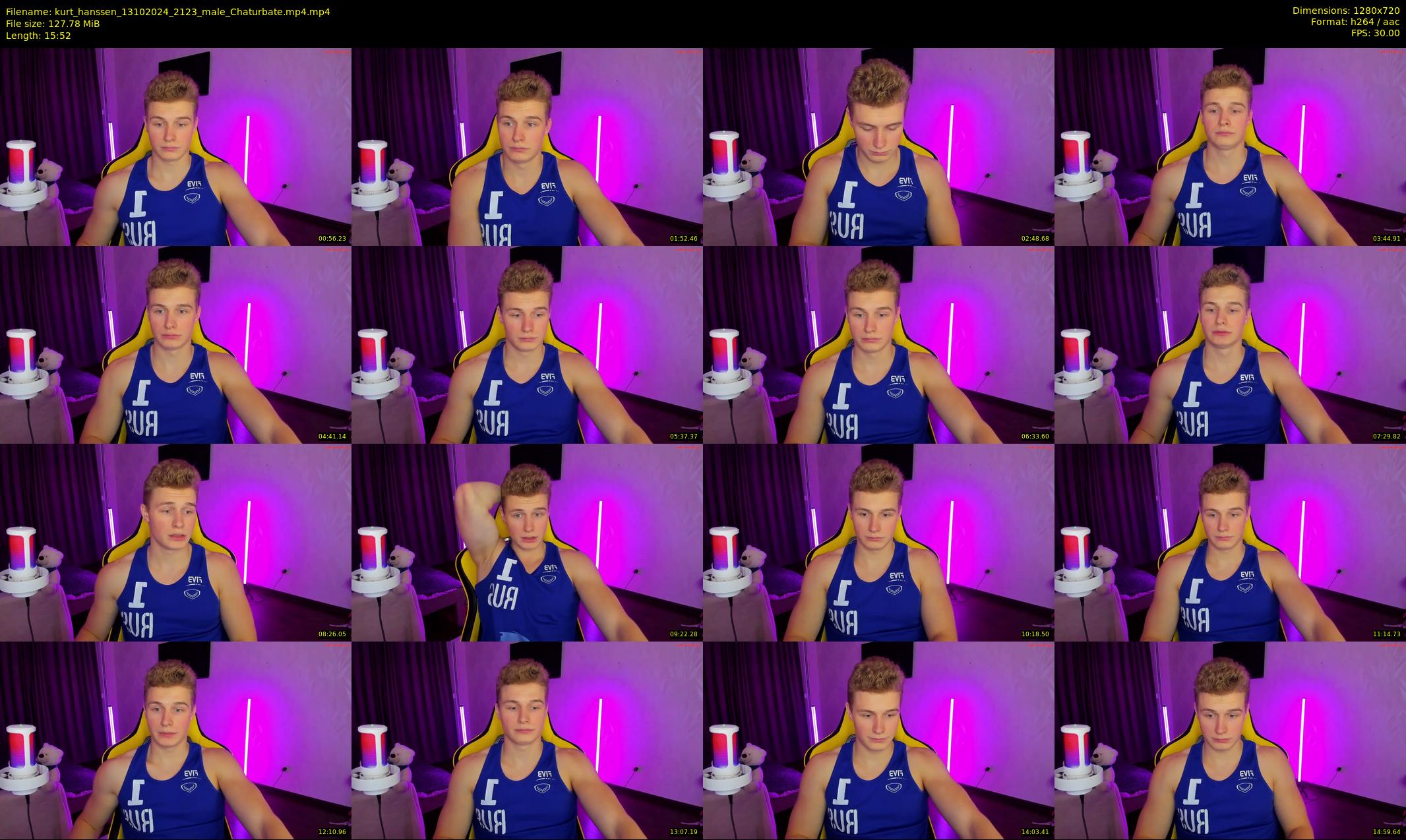kurt_hanssen — 16 minute Chaturbate male cam show recording, 720p, Oct 13, 2024