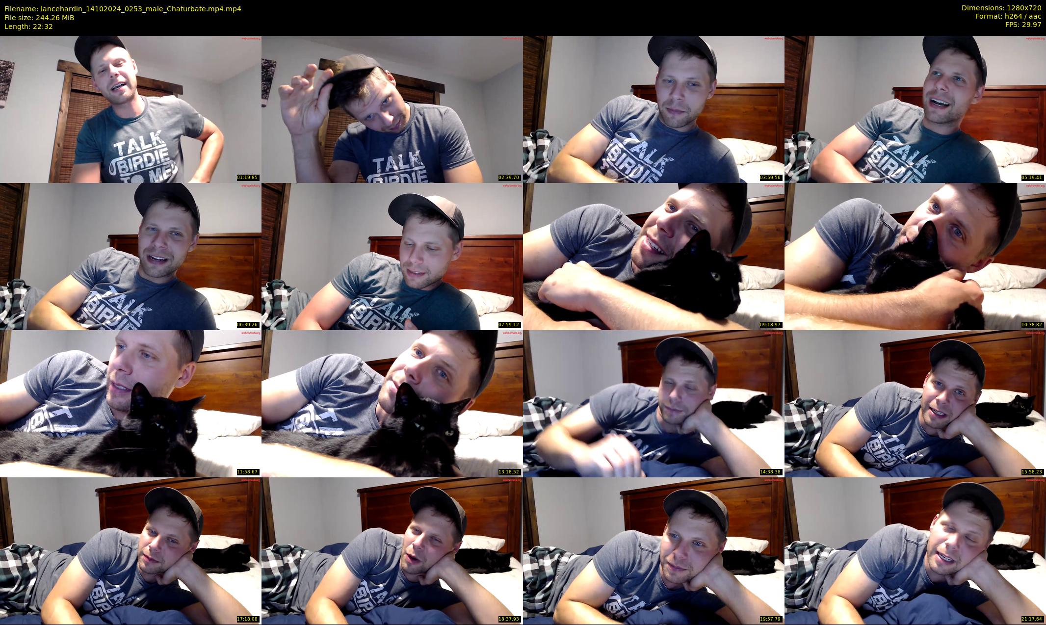 lancehardin — 23 minute Chaturbate male cam show recording, 720p, Oct 14, 2024