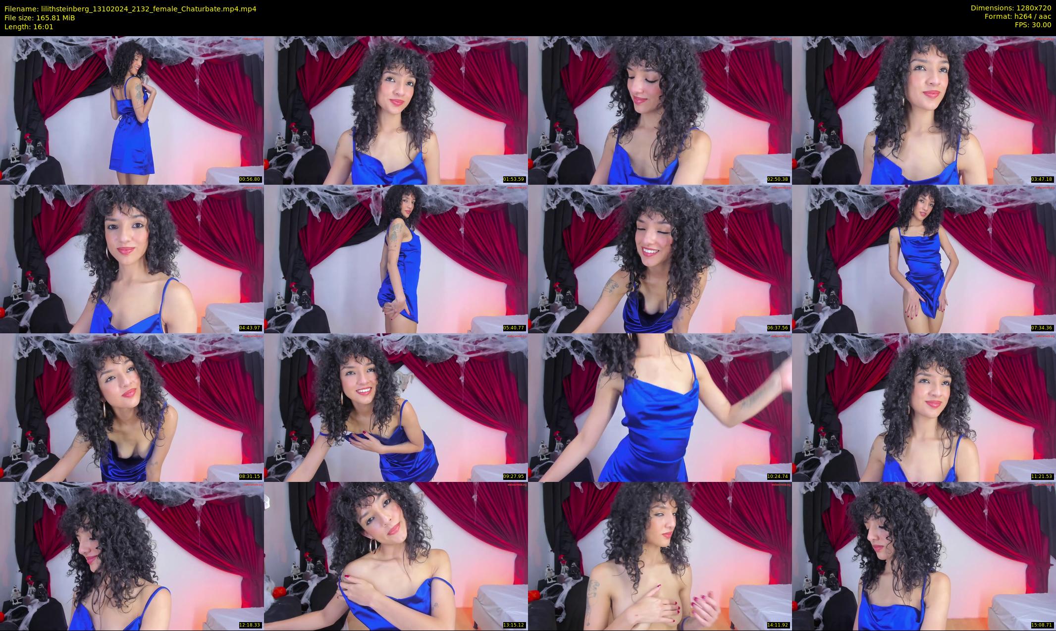 lilithsteinberg — 17 minute Chaturbate female cam show recording, 720p, Oct 13, 2024