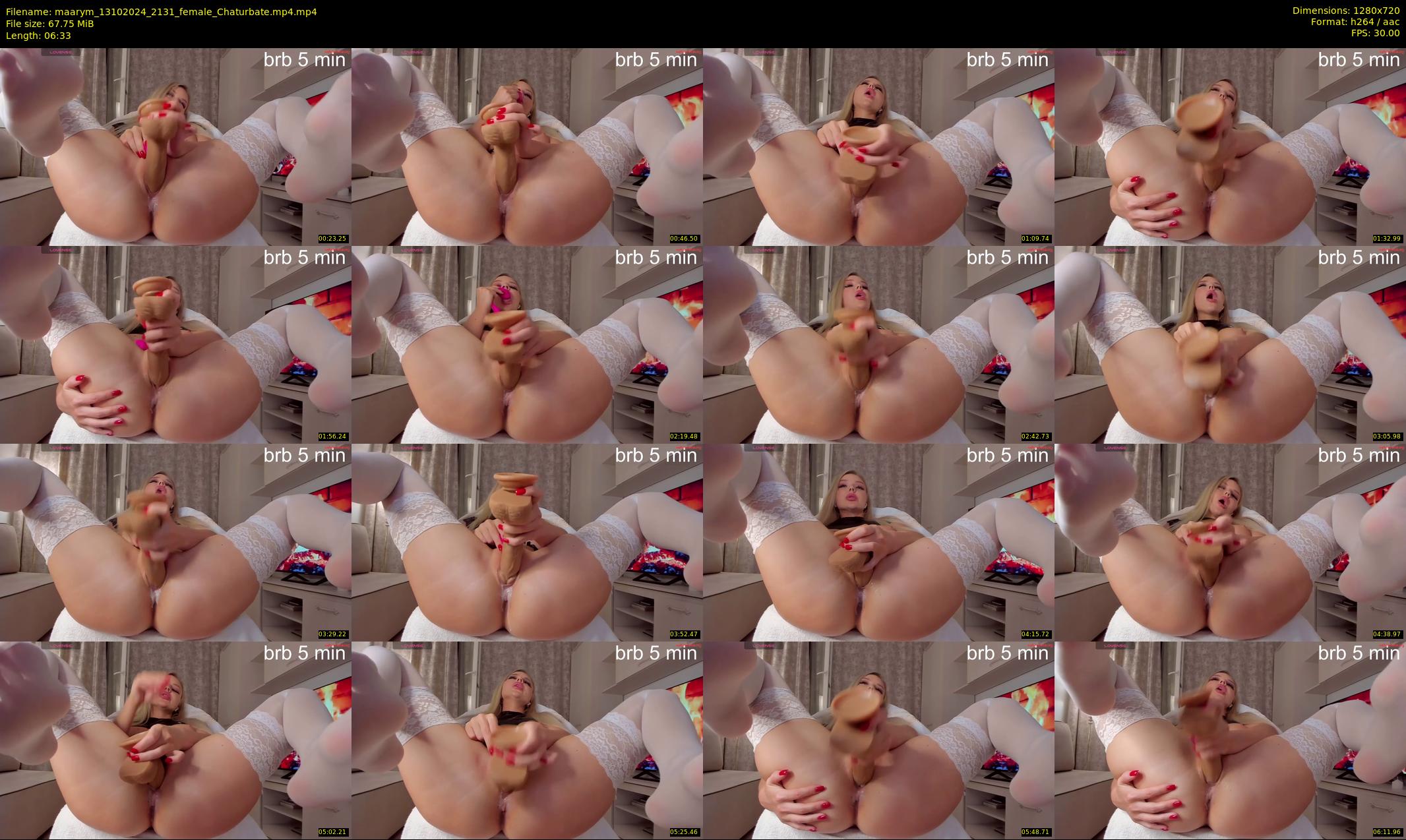 maarym — 7 minute Chaturbate couple cam show recording, 720p, Oct 13, 2024