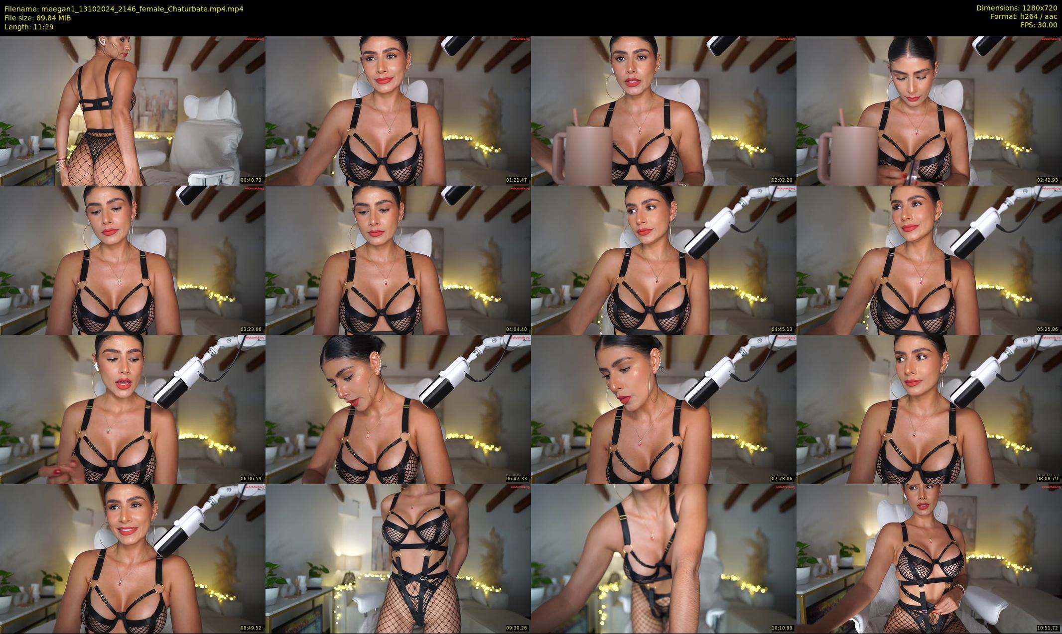 meegan1 — 12 minute Chaturbate female cam show recording, 720p, Oct 13, 2024