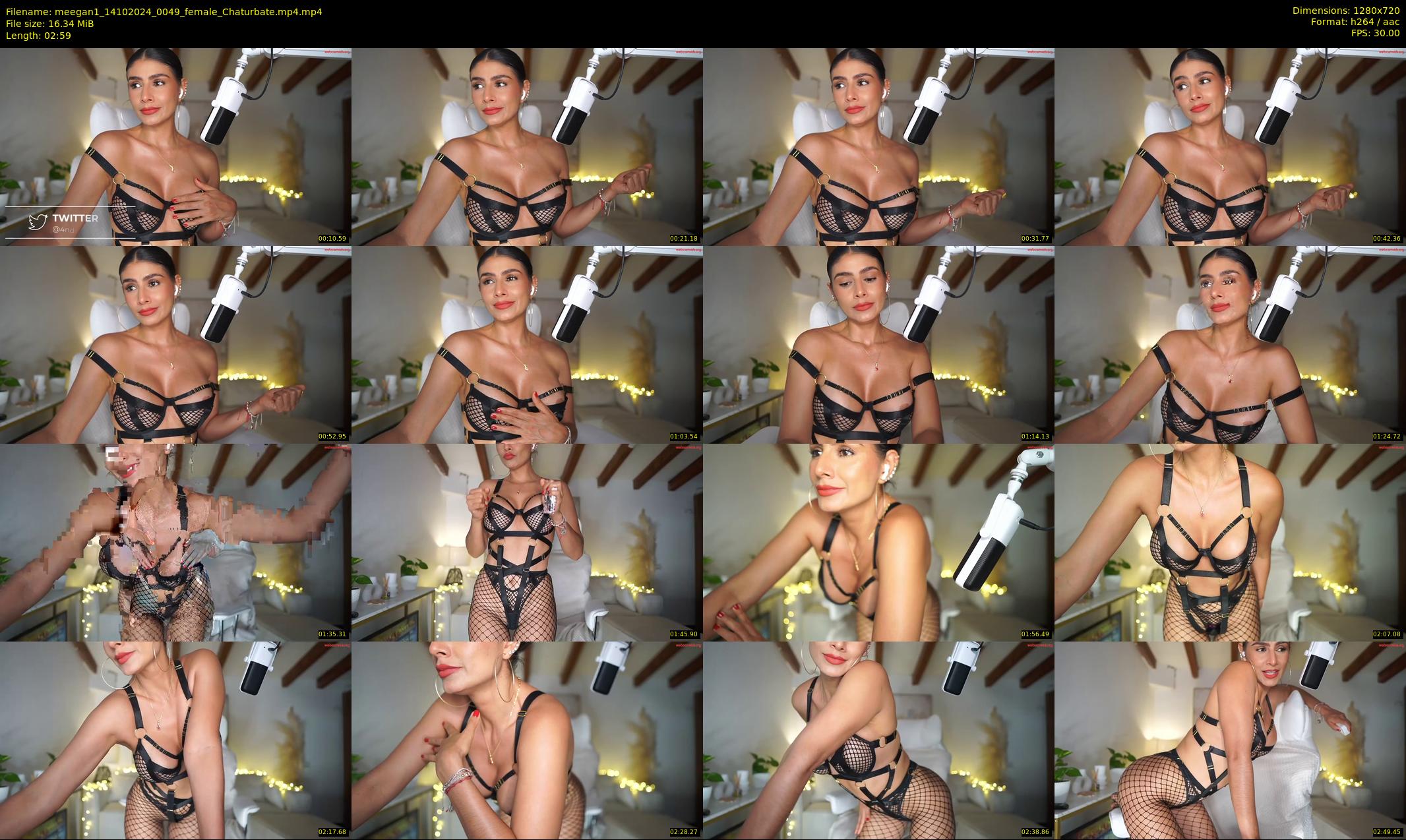 meegan1 — 3 minute Chaturbate female cam show recording, 720p, Oct 14, 2024