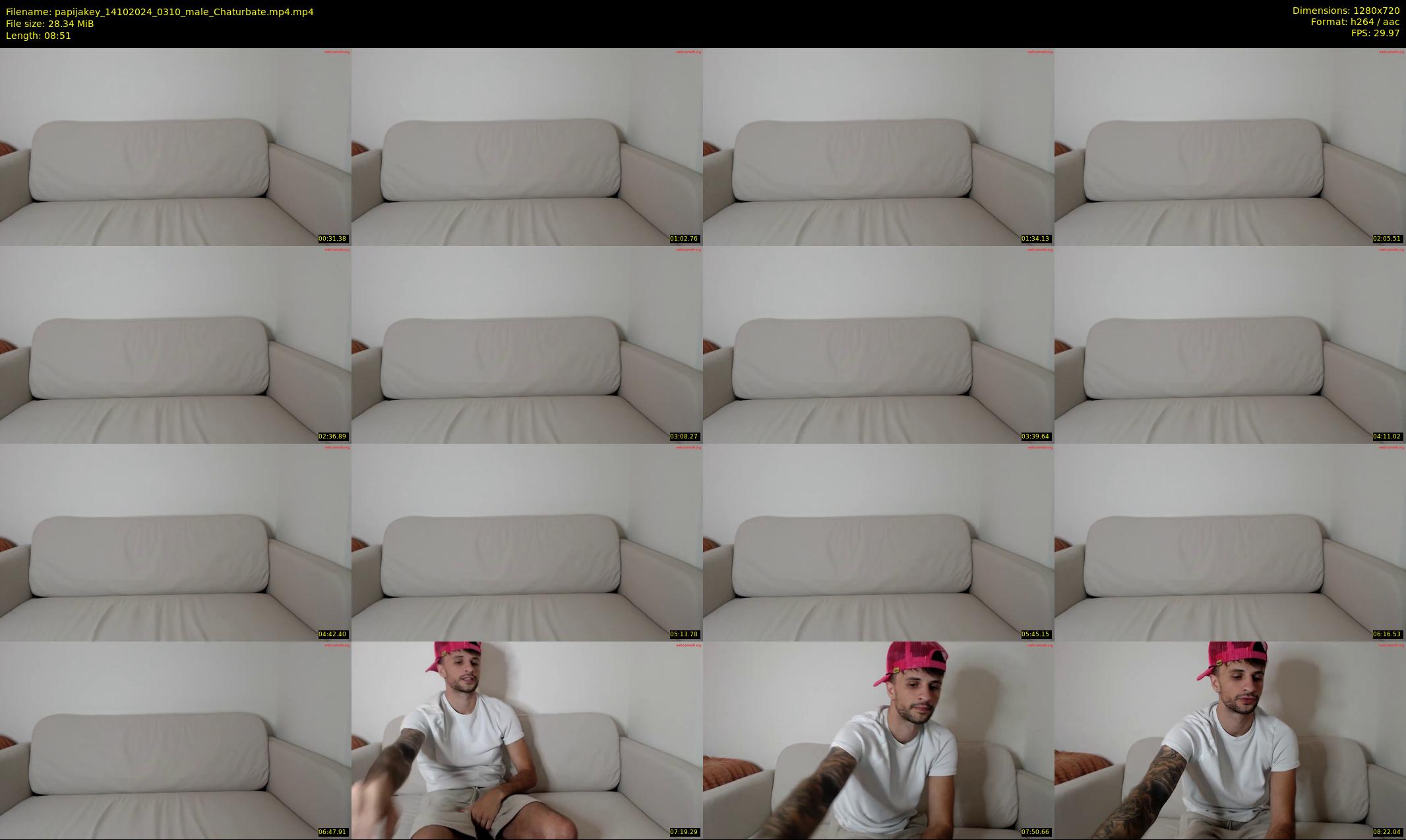 papijakey — 9 minute Chaturbate male cam show recording, 720p, Oct 14, 2024