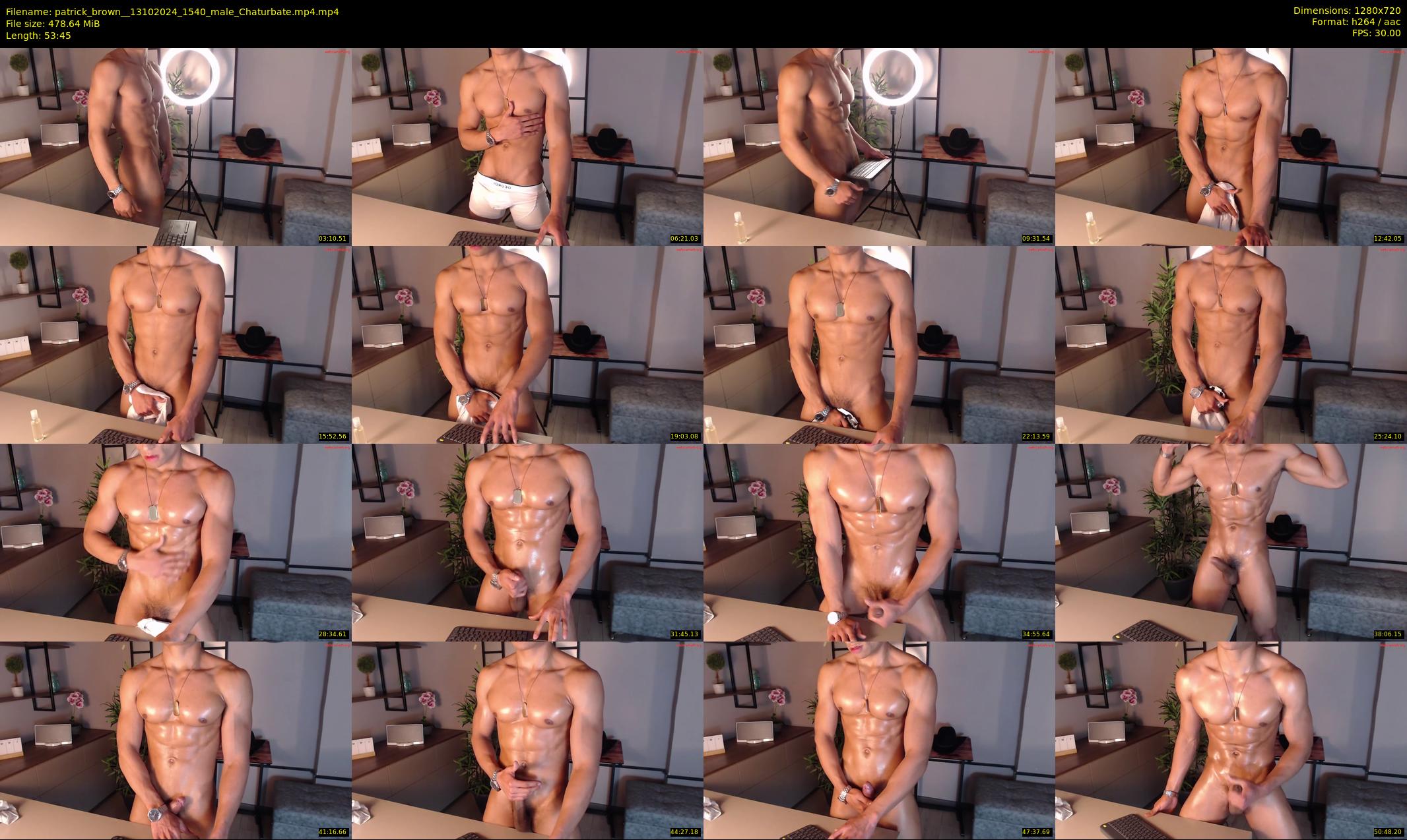 patrick_brown_ — 54 minute Chaturbate male cam show recording, 720p, Oct 13, 2024