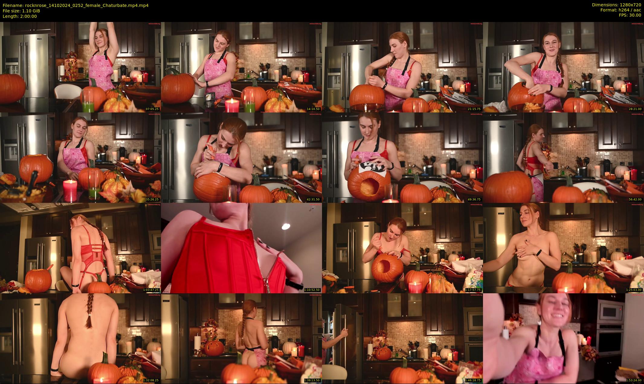 rocknrose — 120 minute Chaturbate female cam show recording, 720p, Oct 14, 2024