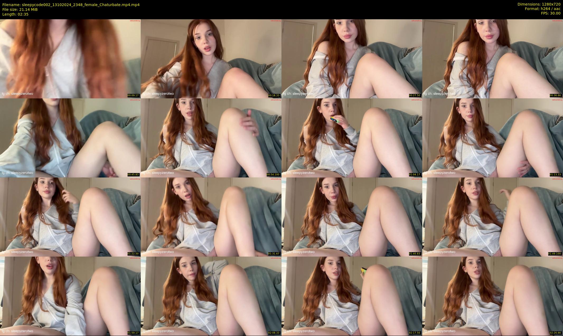 sleepycode002 — 3 minute Chaturbate female cam show recording, 720p, Oct 13, 2024
