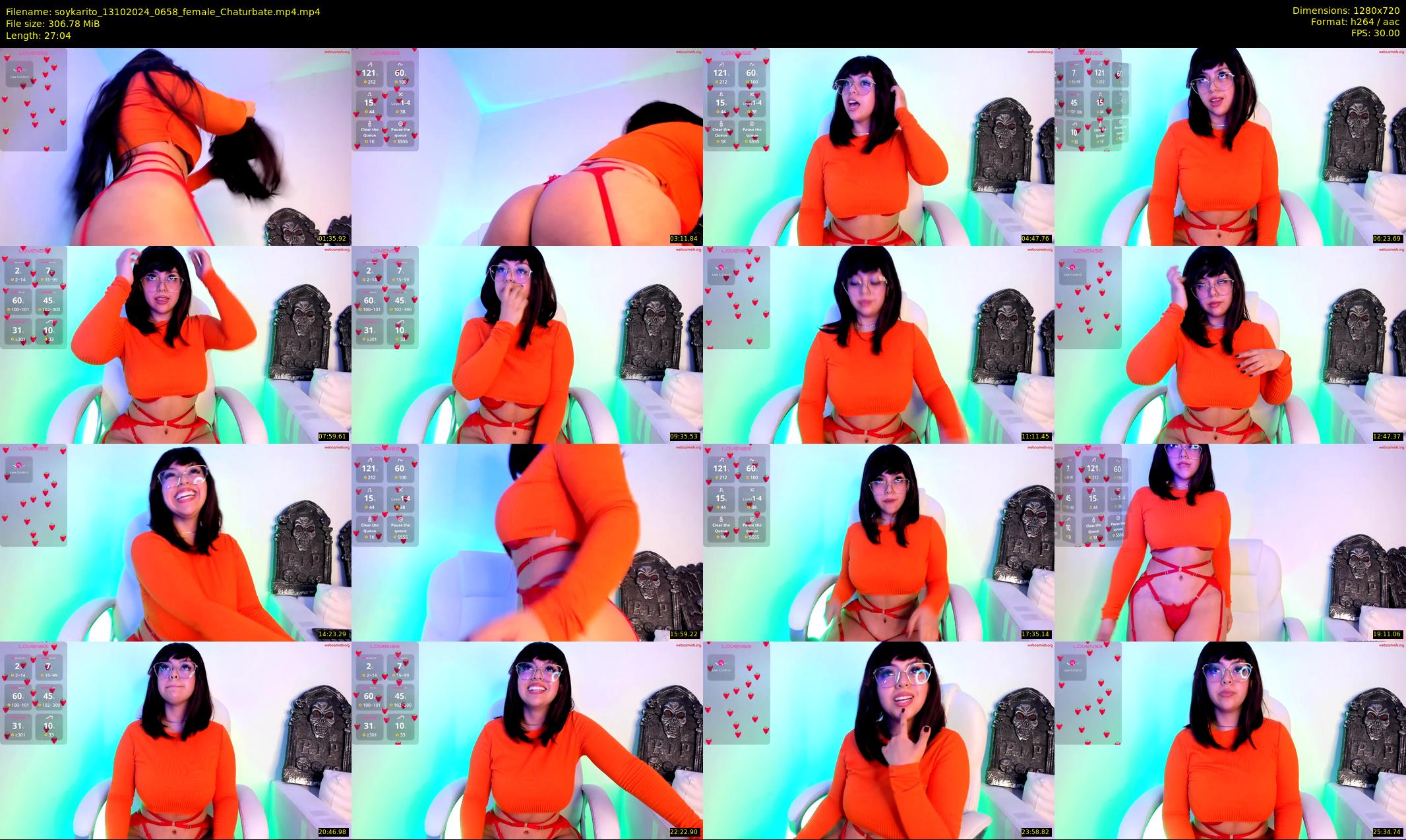 soykarito — 28 minute Chaturbate female cam show recording, 720p, Oct 13, 2024