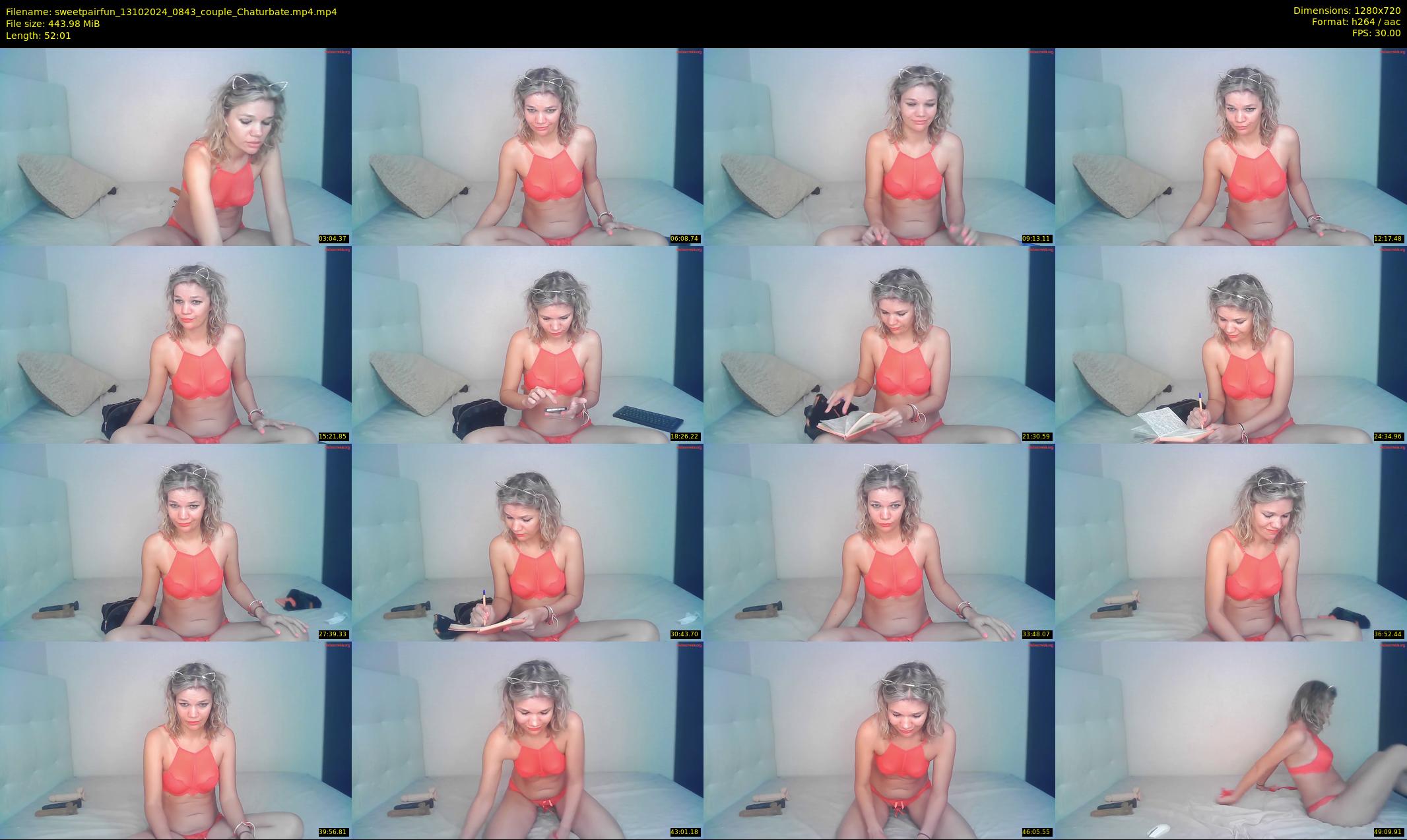 sweetpairfun — 53 minute Chaturbate couple cam show recording, 720p, Oct 13, 2024
