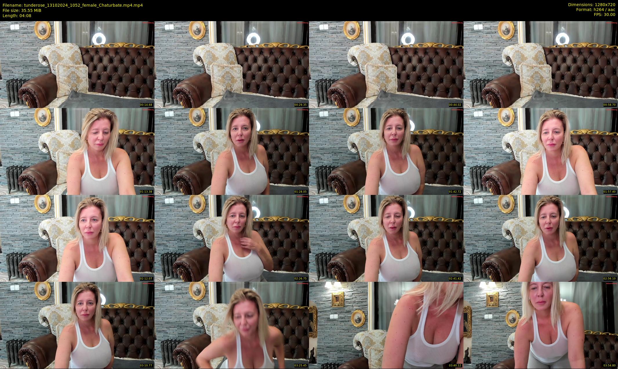tunderose — 5 minute Chaturbate female cam show recording, 720p, Oct 13, 2024
