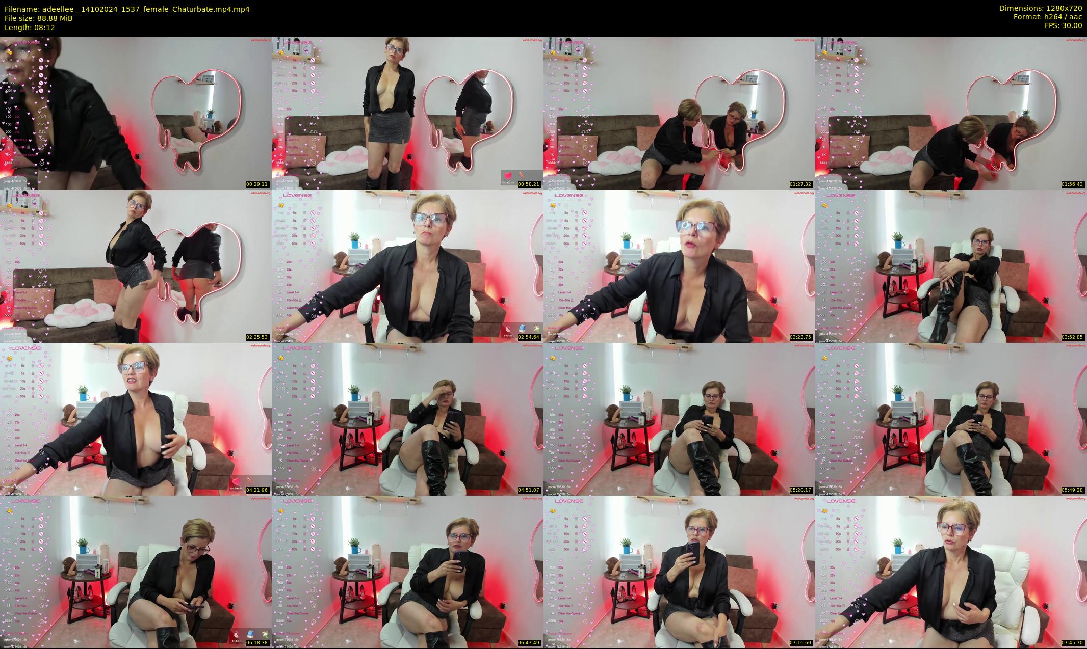 adeellee_ — 9 minute Chaturbate female cam show recording, 720p, Oct 14, 2024