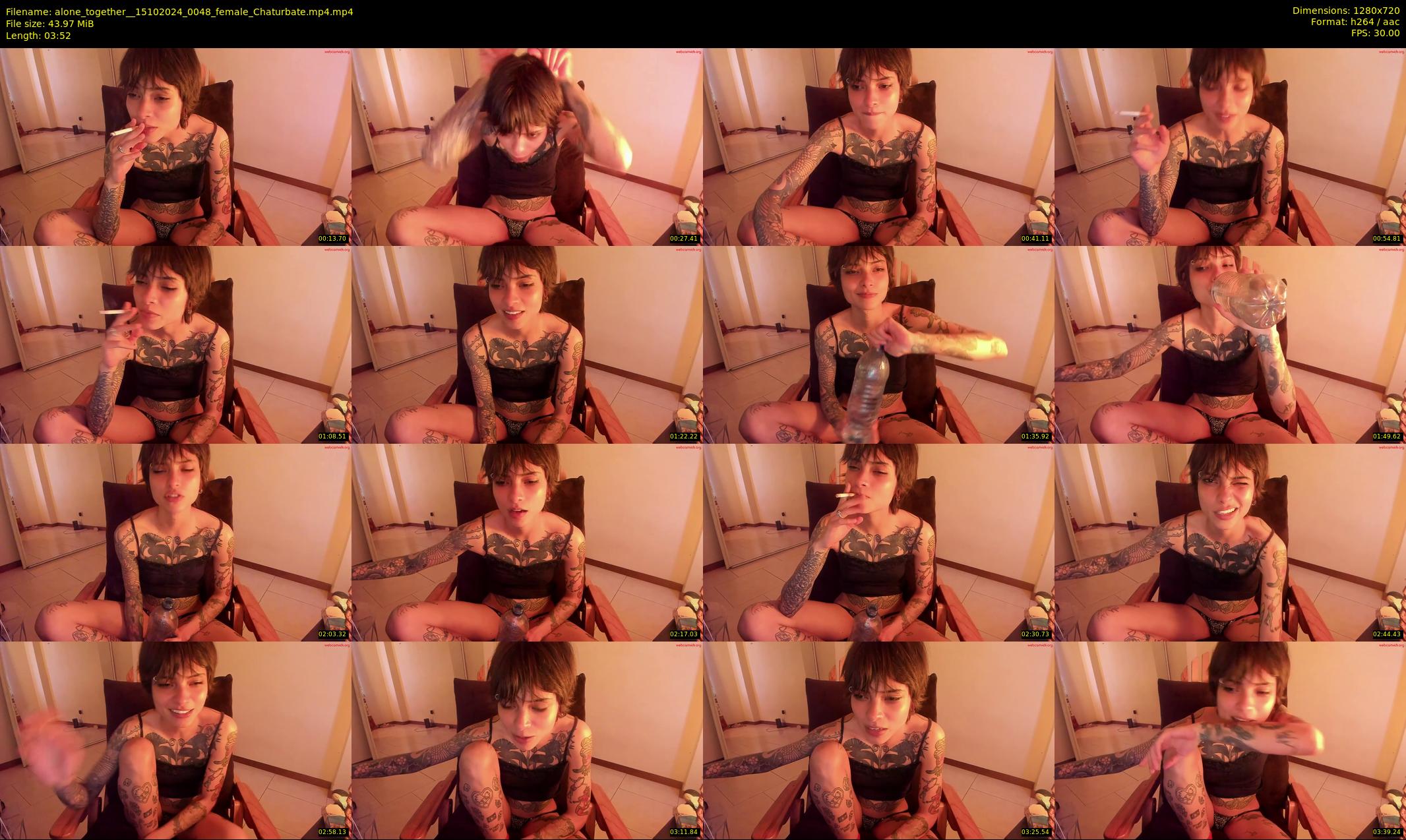 alone_together_ — 4 minute Chaturbate female cam show recording, 720p, Oct 15, 2024