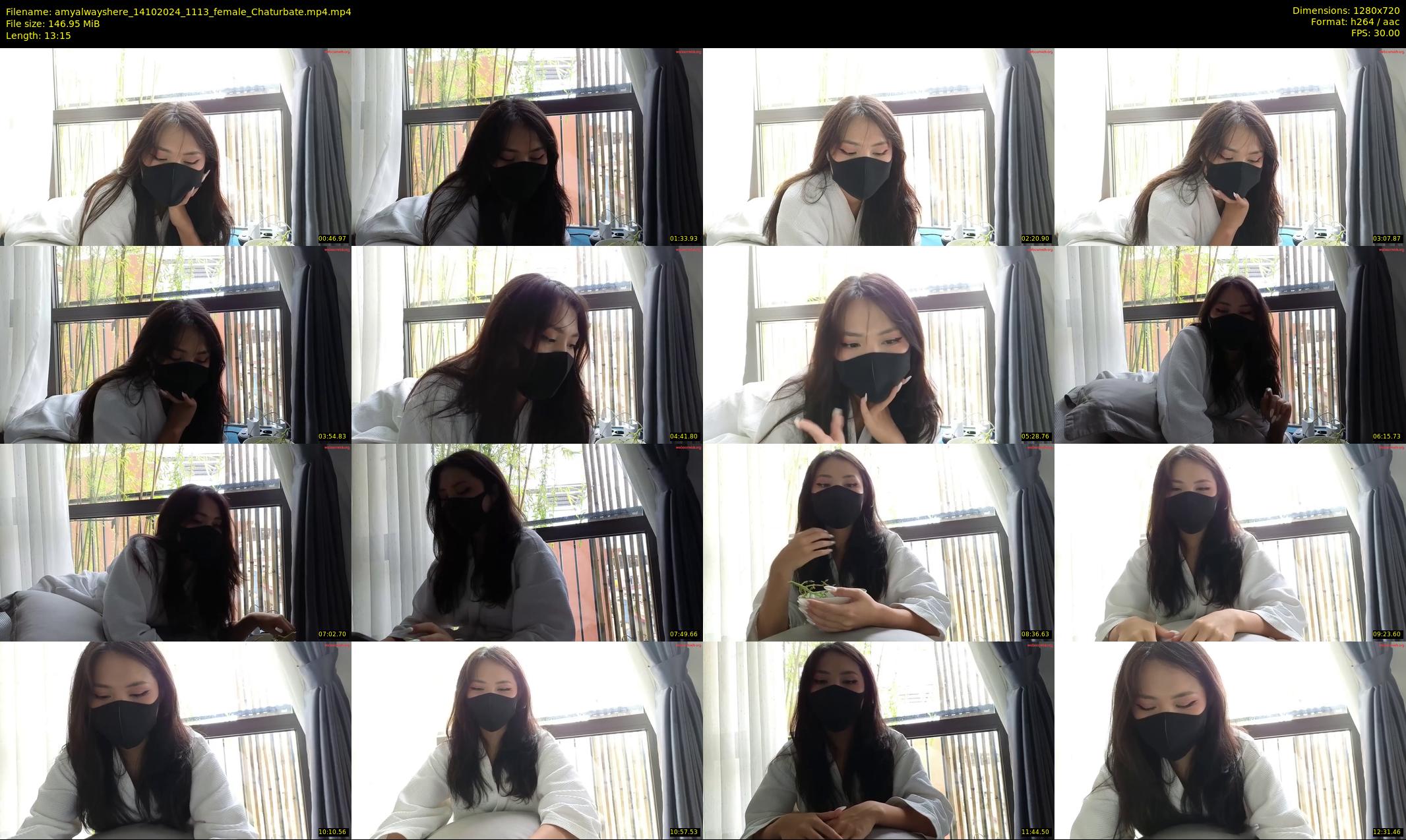 amyalwayshere — 14 minute Chaturbate female cam show recording, 720p, Oct 14, 2024