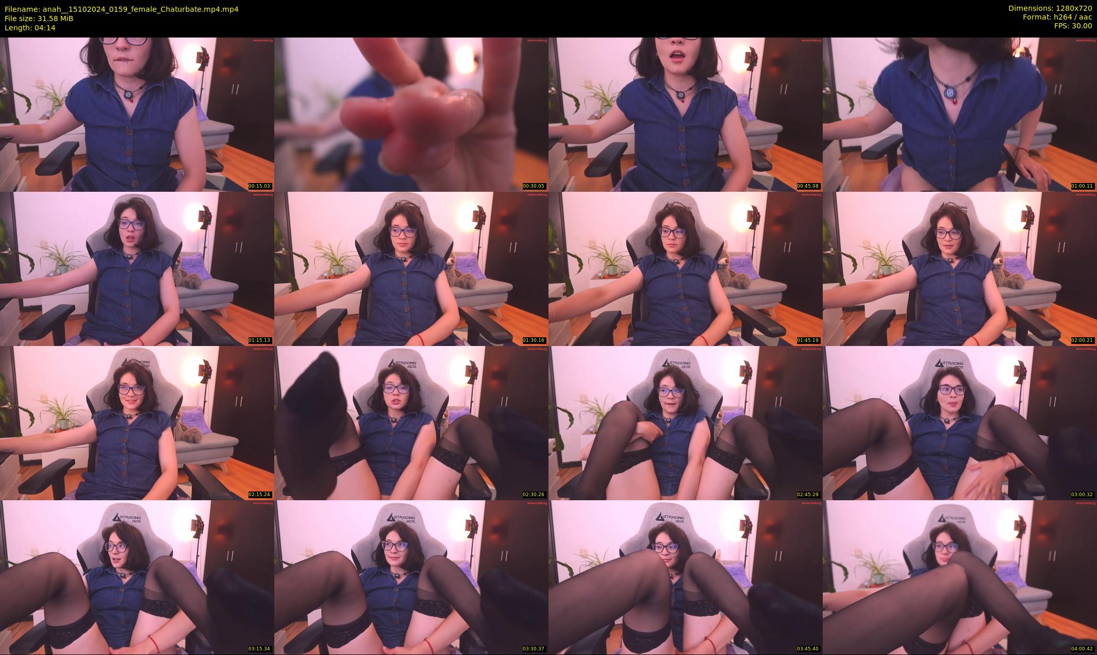 anah_ — 5 minute Chaturbate female cam show recording, 720p, Oct 15, 2024