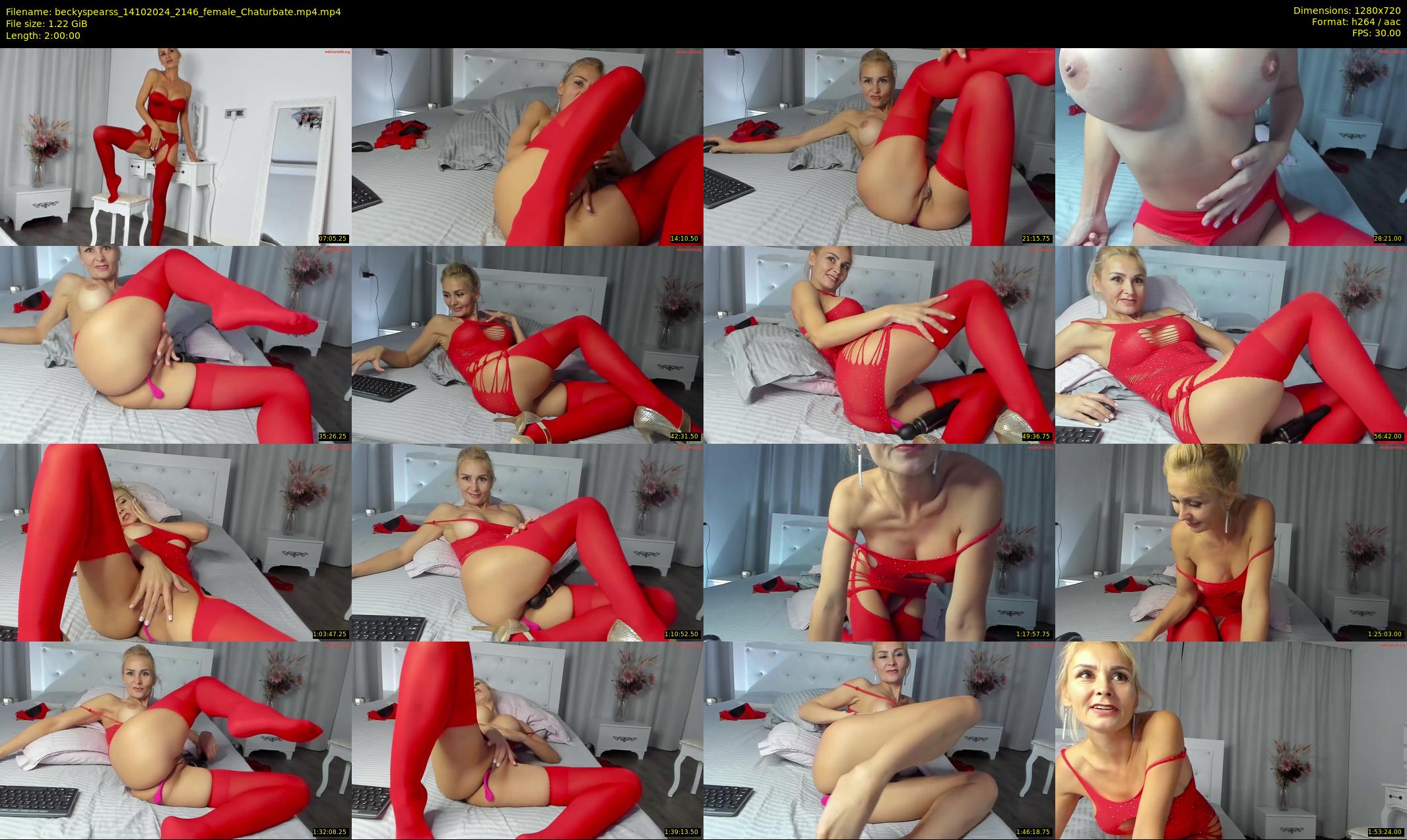 beckyspearss — 120 minute Chaturbate female cam show recording, 720p, Oct 14, 2024
