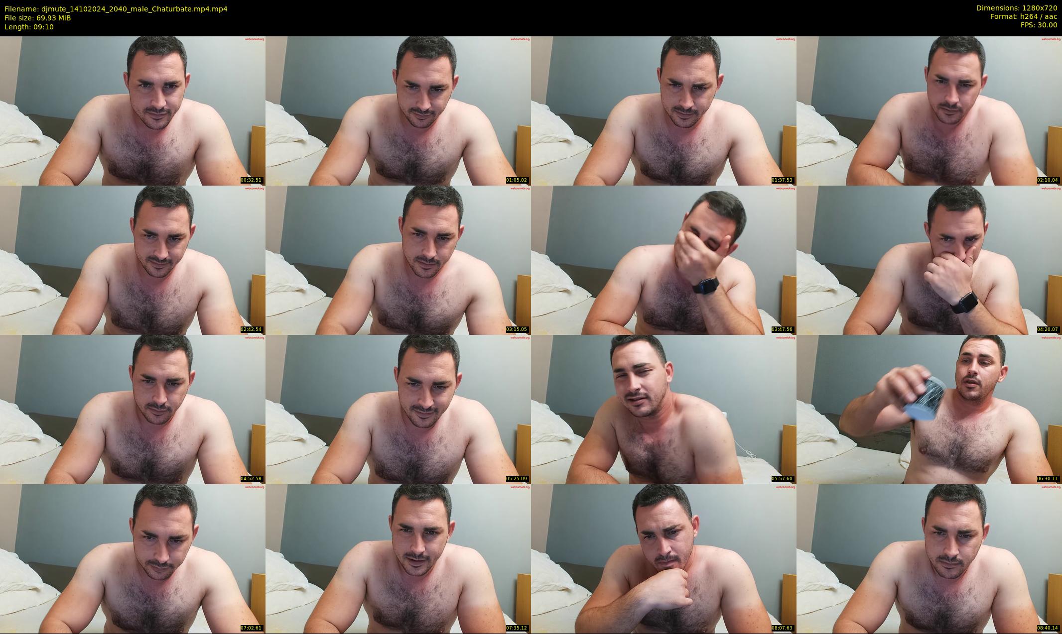 djmute — 10 minute Chaturbate male cam show recording, 720p, Oct 14, 2024