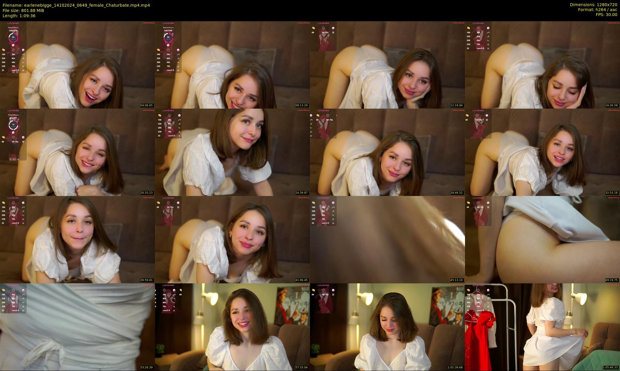 earlenebigge — 70 minute Chaturbate female cam show recording, 720p, Oct 14, 2024