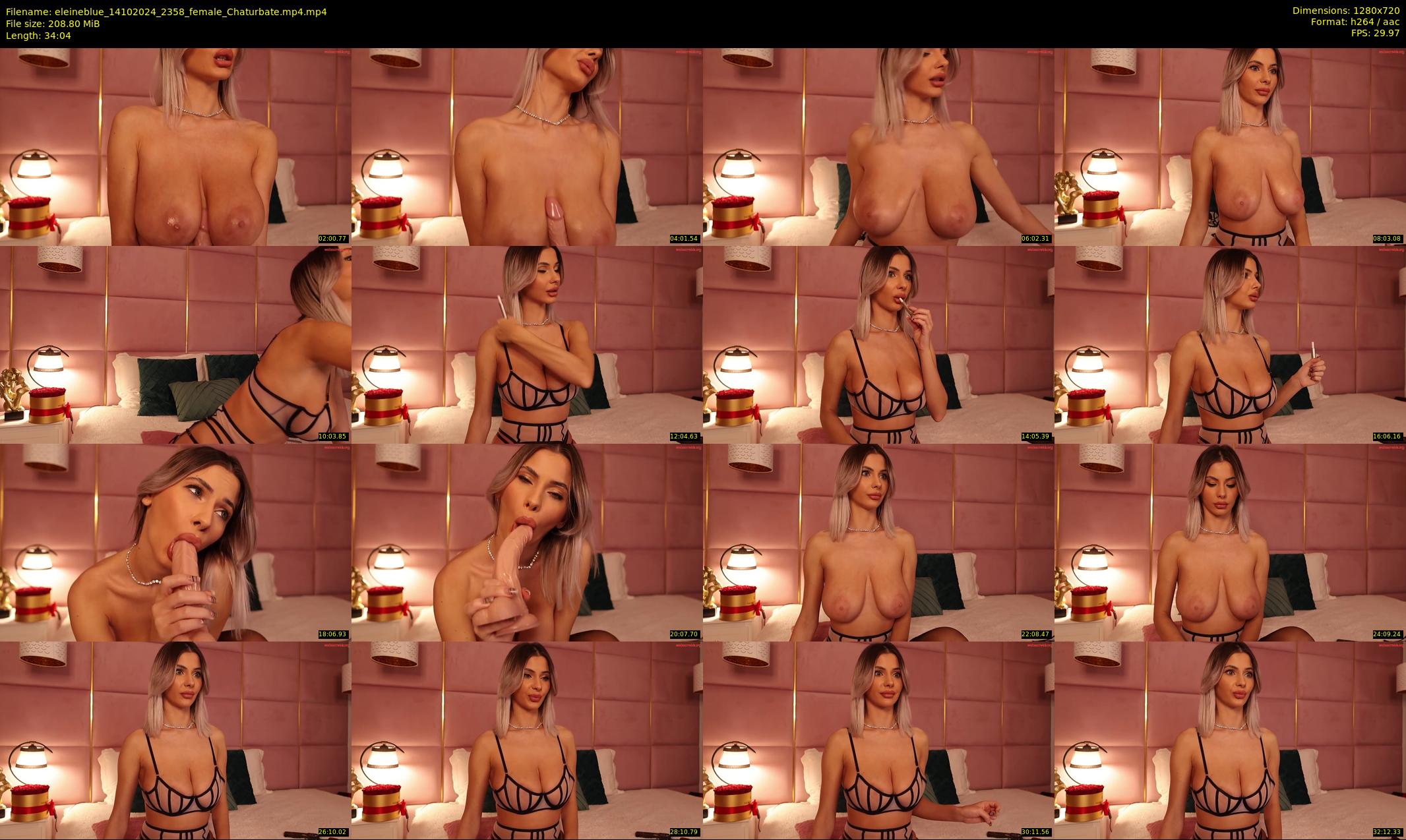 eleineblue — 35 minute Chaturbate female cam show recording, 720p, Oct 14, 2024