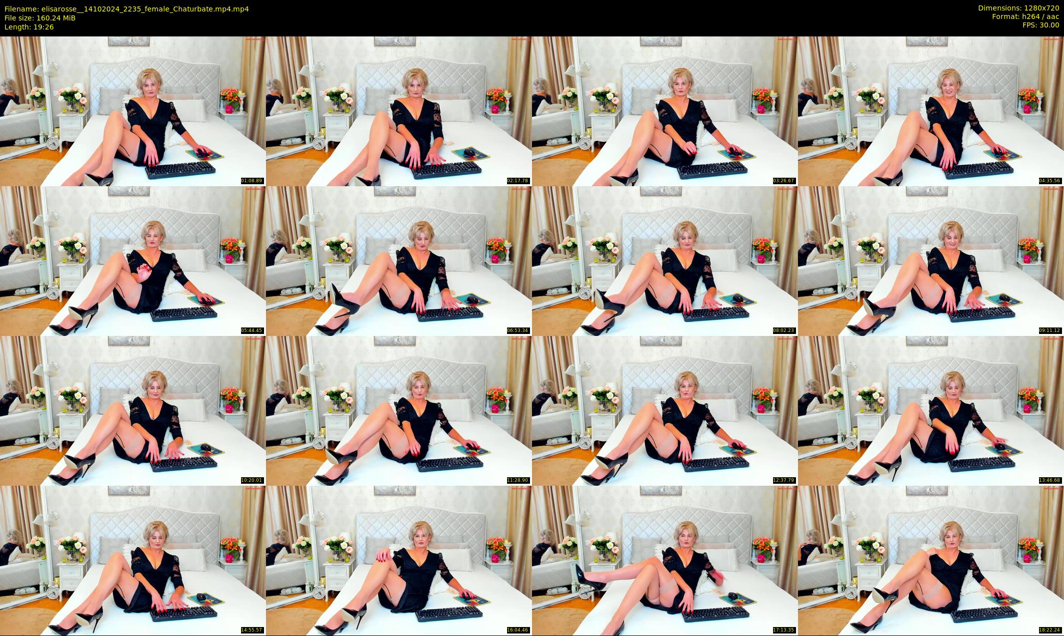 elisarosse_ — 20 minute Chaturbate female cam show recording, 720p, Oct 14, 2024