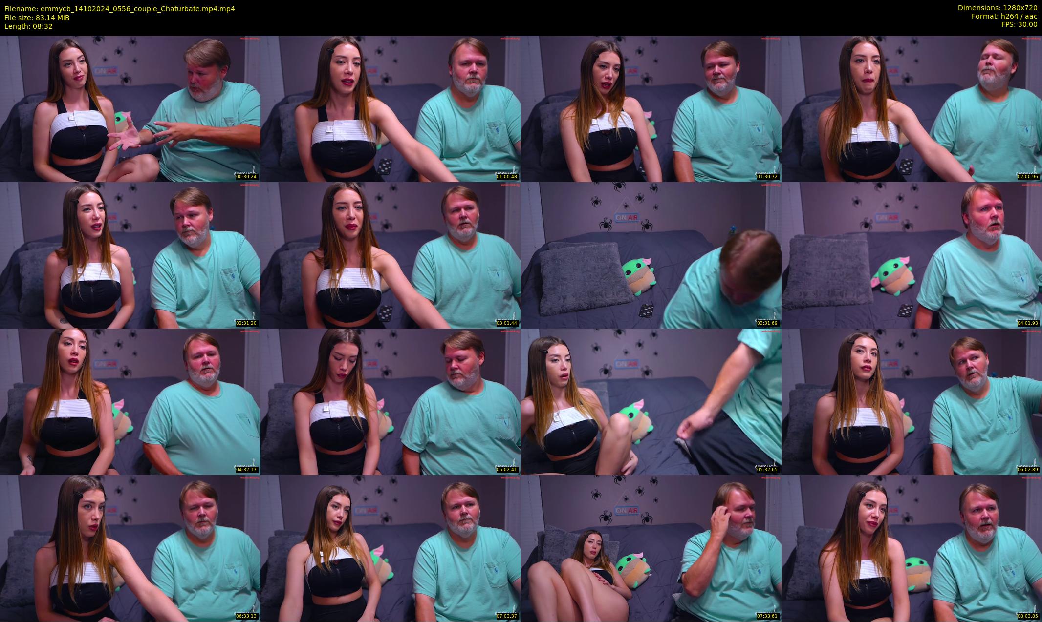 emmycb — 9 minute Chaturbate female cam show recording, 720p, Oct 14, 2024