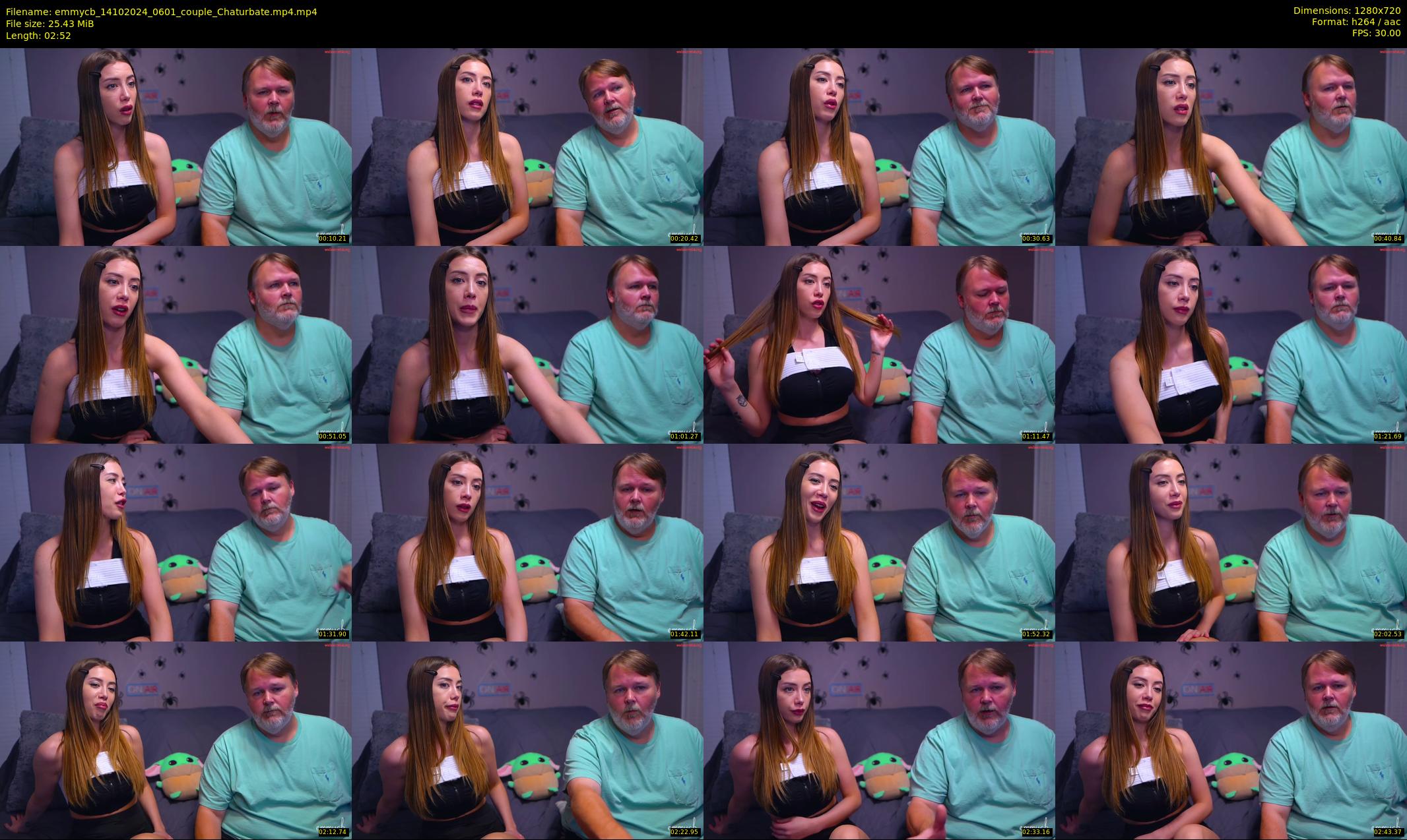 emmycb — 3 minute Chaturbate female cam show recording, 720p, Oct 14, 2024