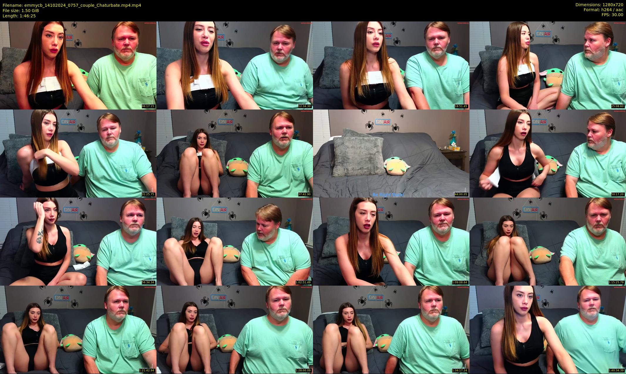 emmycb — 107 minute Chaturbate female cam show recording, 720p, Oct 14, 2024