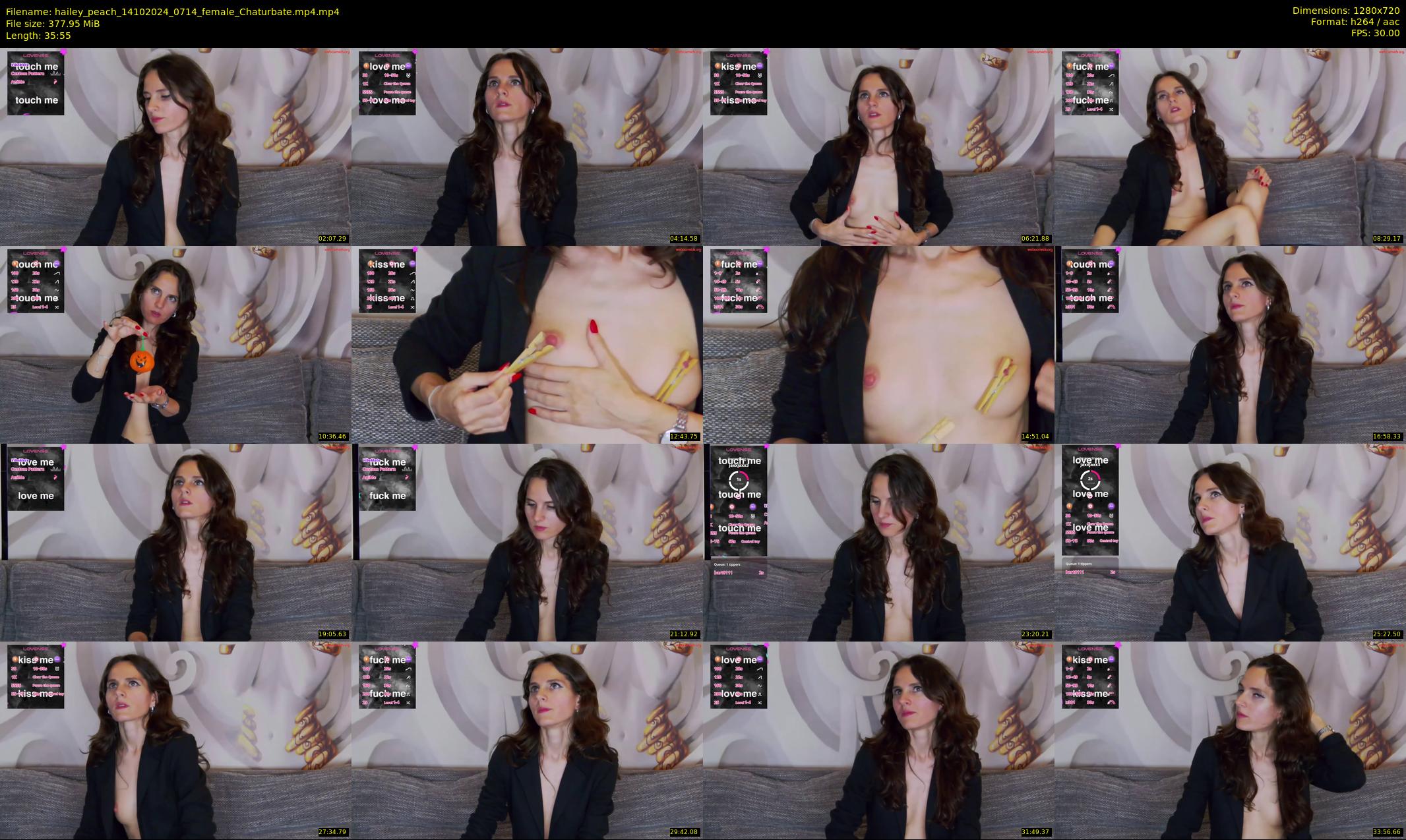 hailey_peach — 36 minute Chaturbate female cam show recording, 720p, Oct 14, 2024
