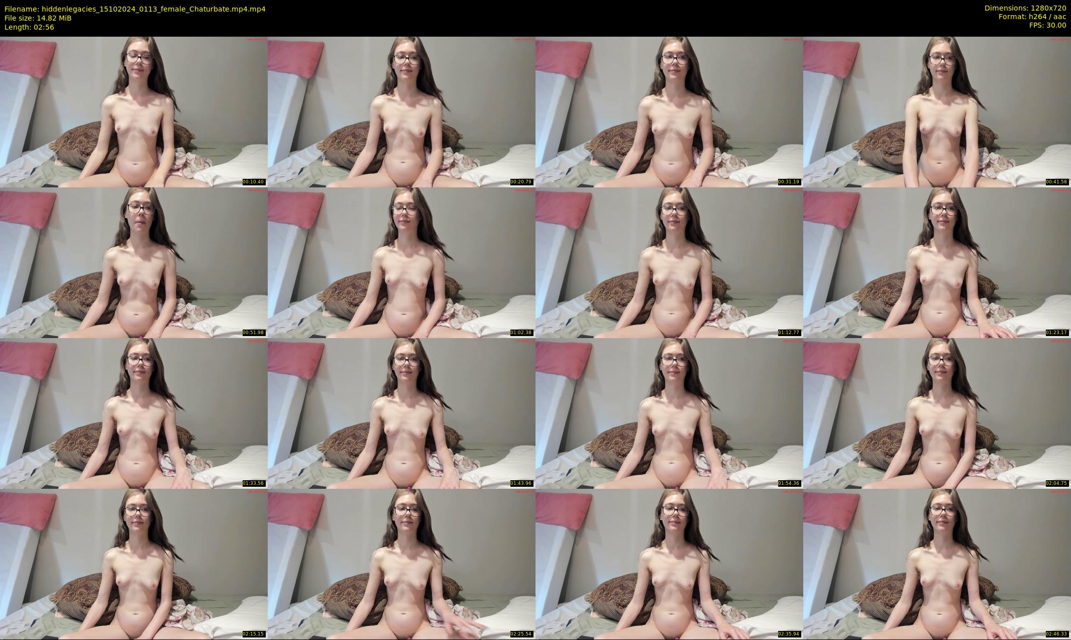 hiddenlegacies — 3 minute Chaturbate female cam show recording, 720p, Oct 15, 2024