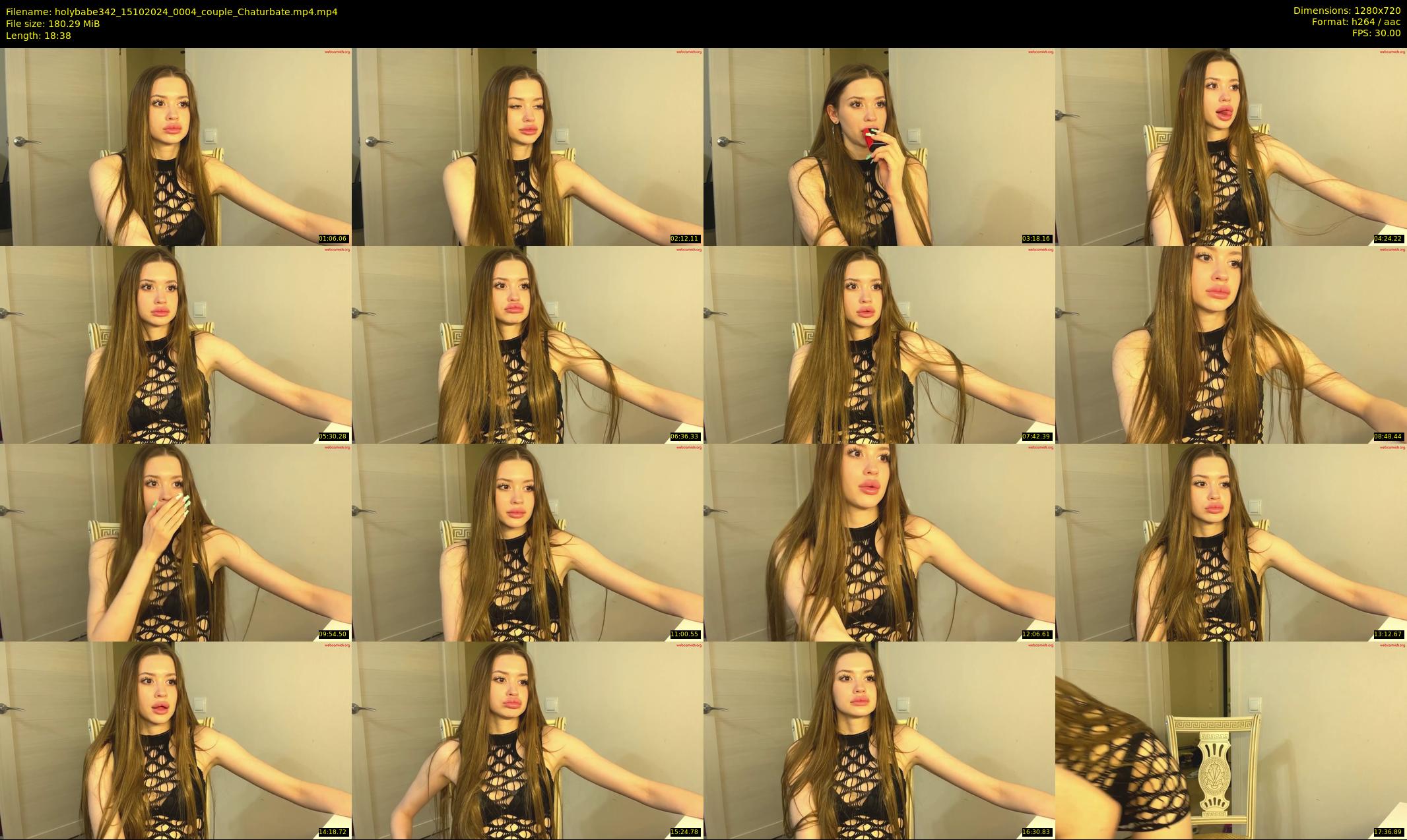 holybabe342 — 19 minute Chaturbate couple cam show recording, 720p, Oct 15, 2024
