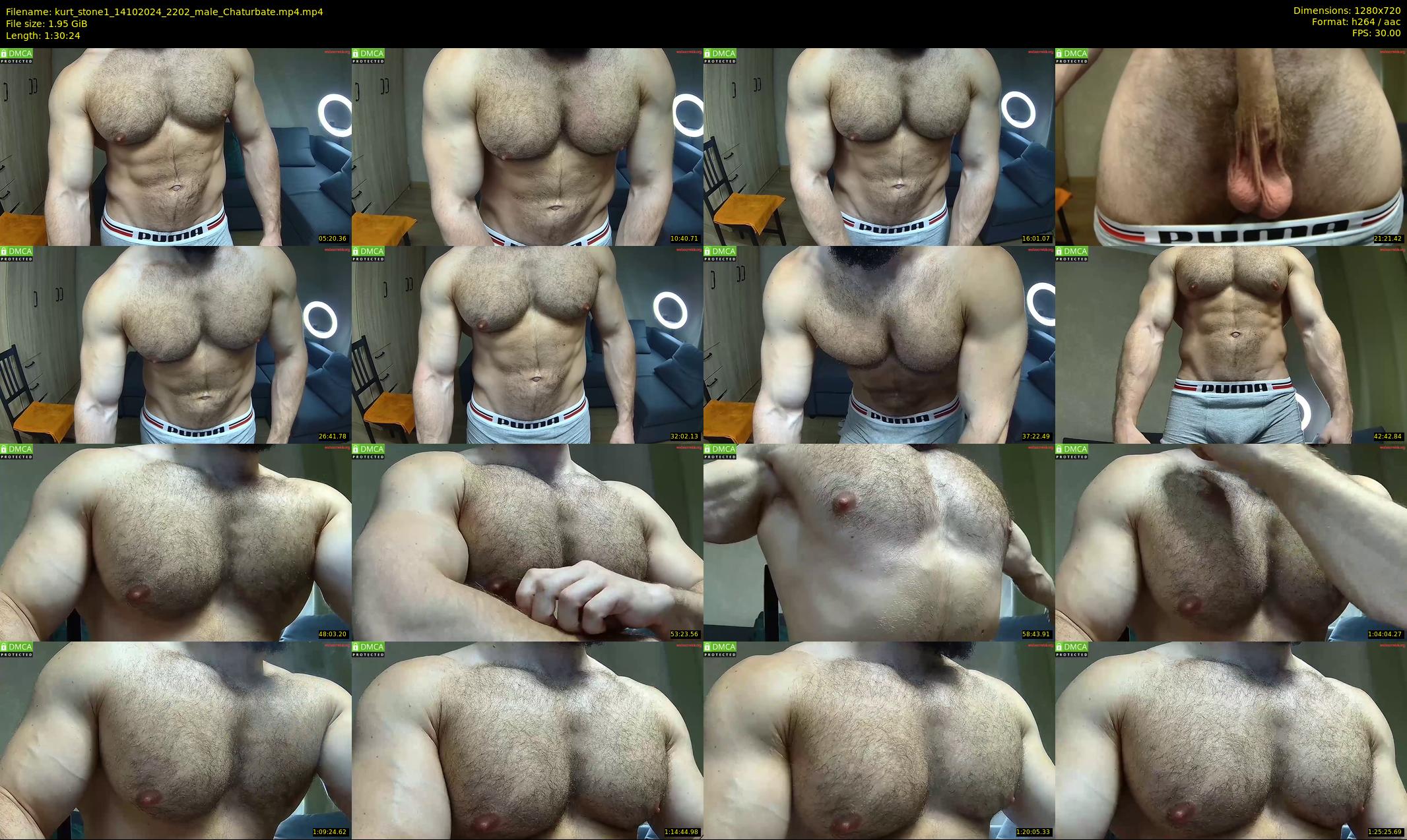 kurt_stone1 — 91 minute Chaturbate male cam show recording, 720p, Oct 14, 2024