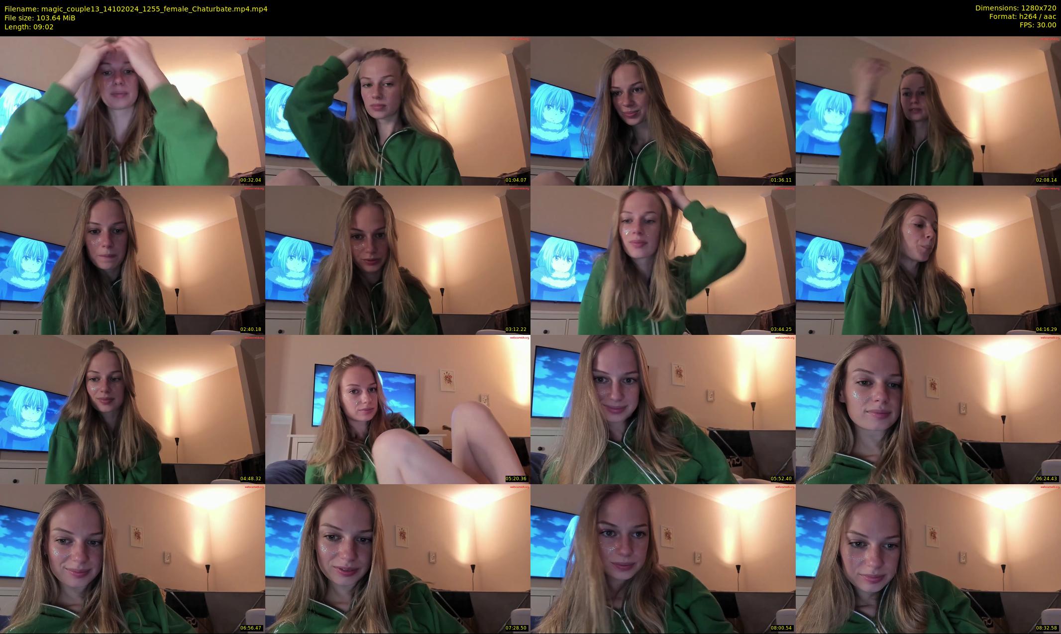 magic_couple13 — 10 minute Chaturbate couple cam show recording, 720p, Oct 14, 2024