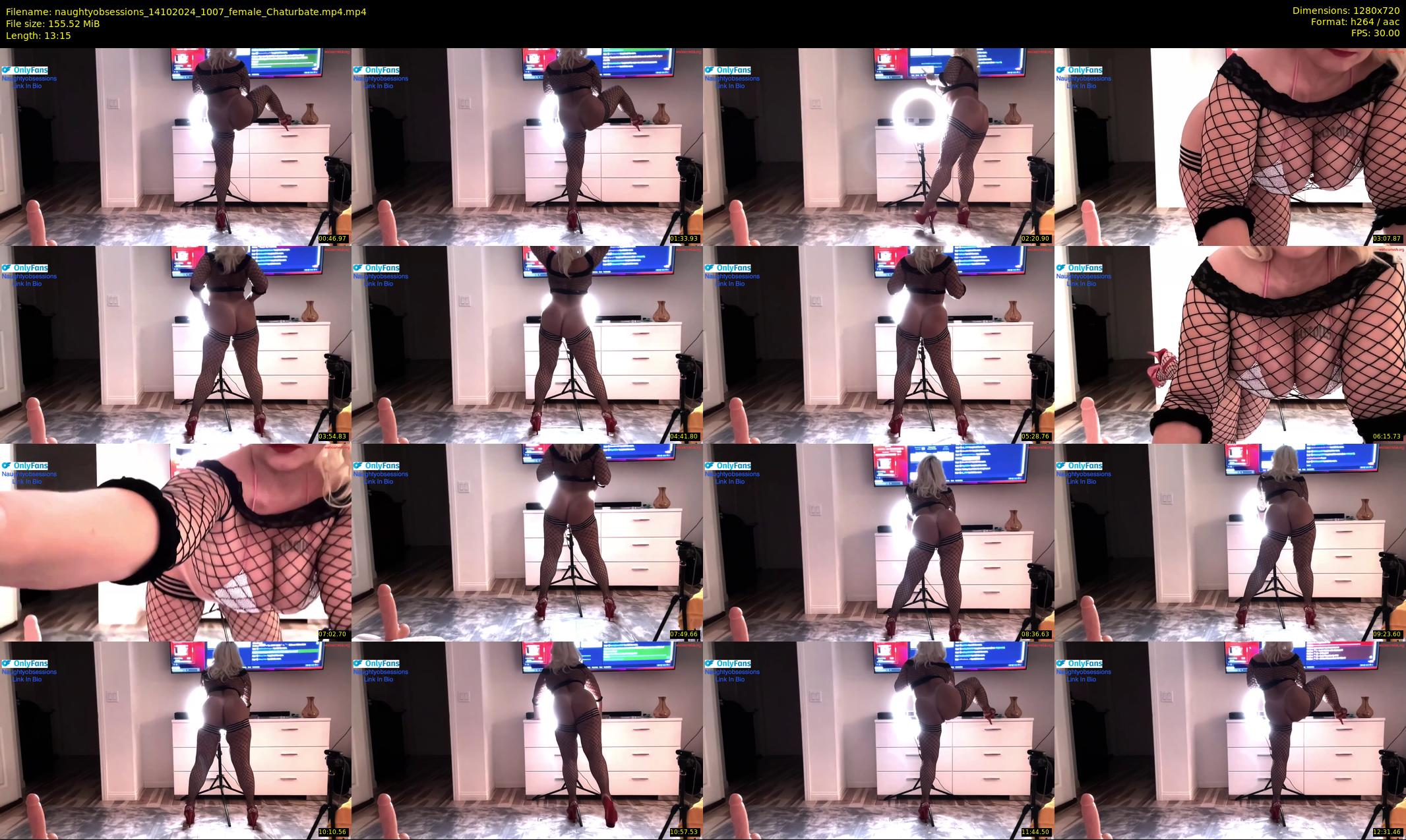 naughtyobsessions — 14 minute Chaturbate female cam show recording, 720p, Oct 14, 2024