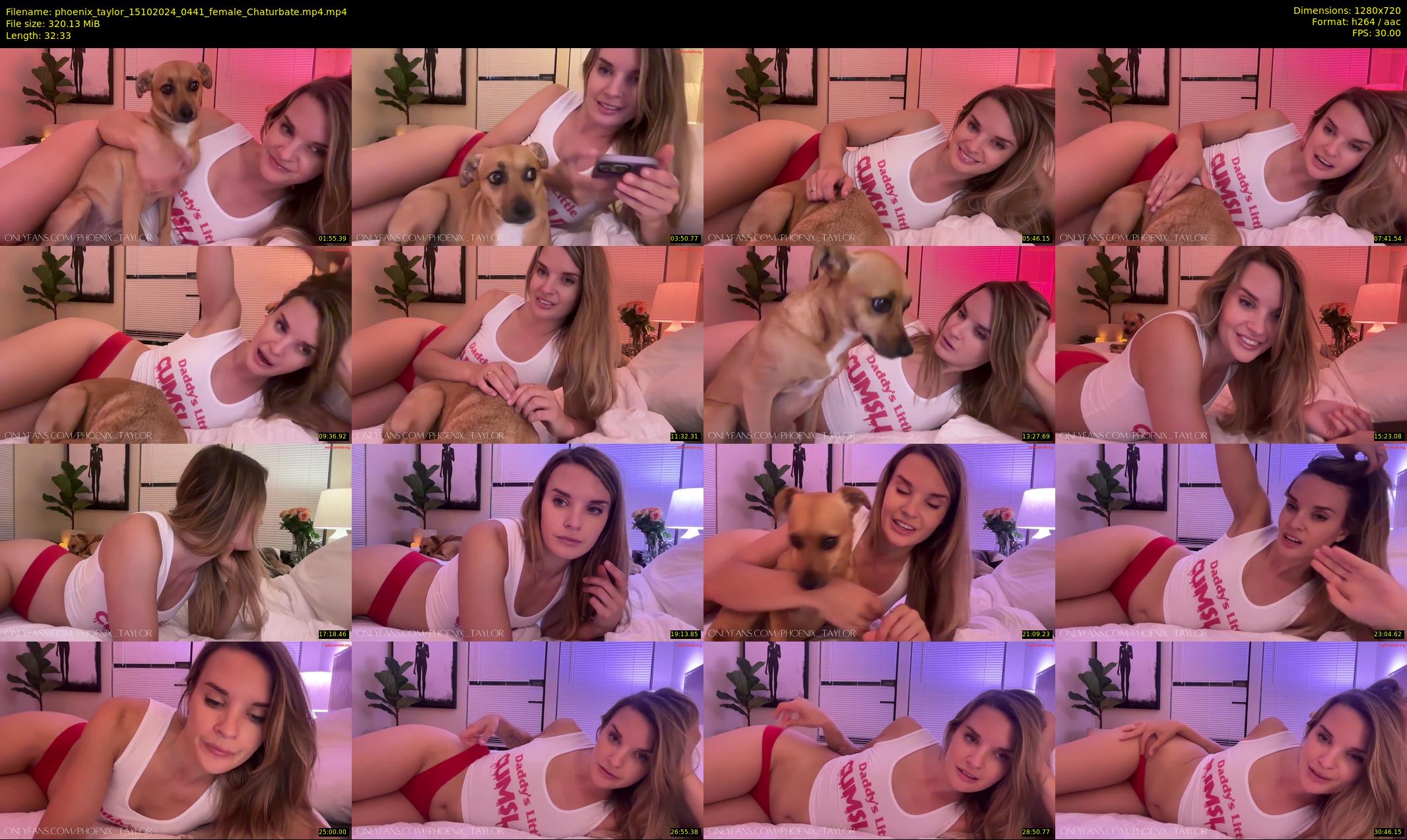 phoenix_taylor — 33 minute Chaturbate female cam show recording, 720p, Oct 15, 2024