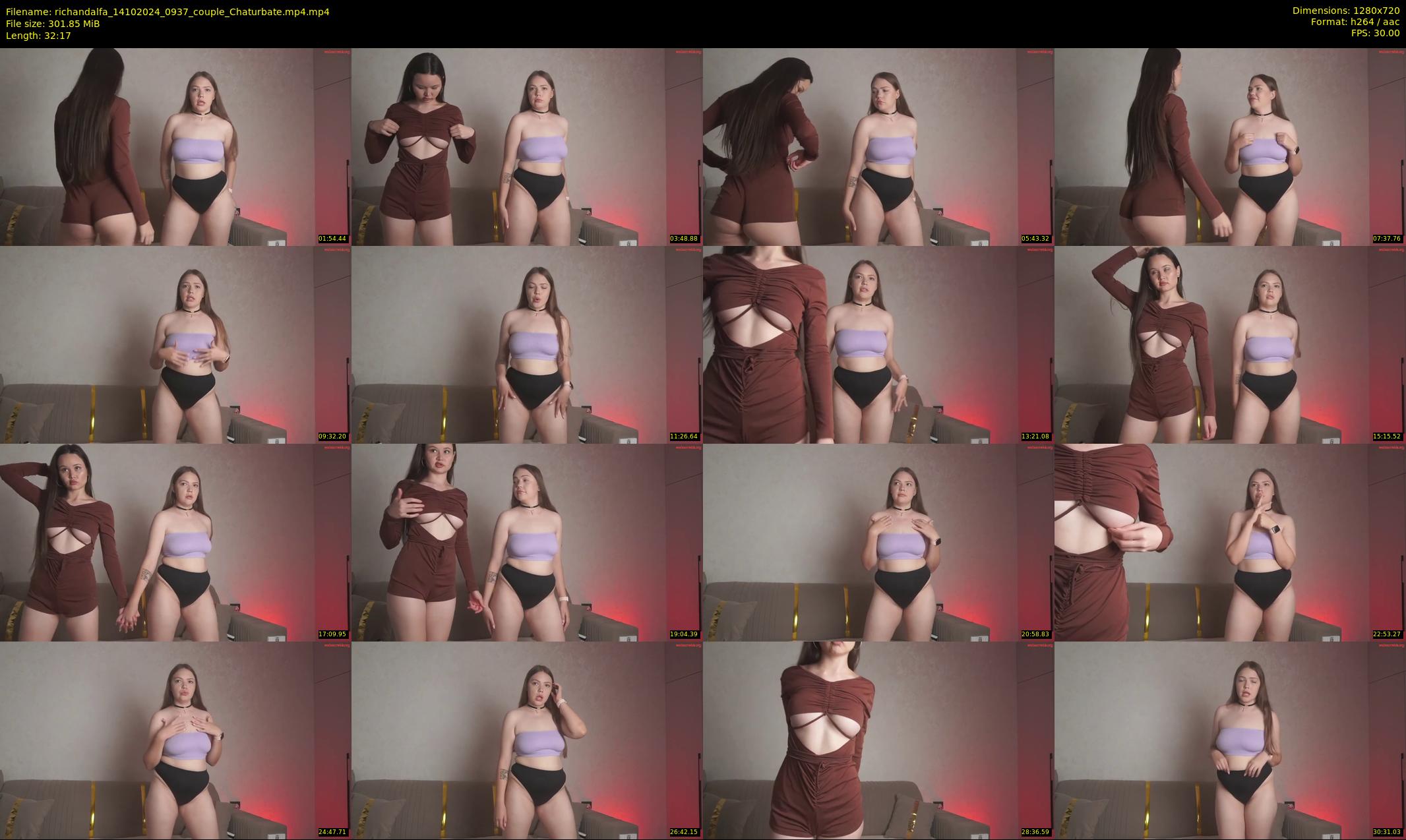richandalfa — 33 minute Chaturbate couple cam show recording, 720p, Oct 14, 2024