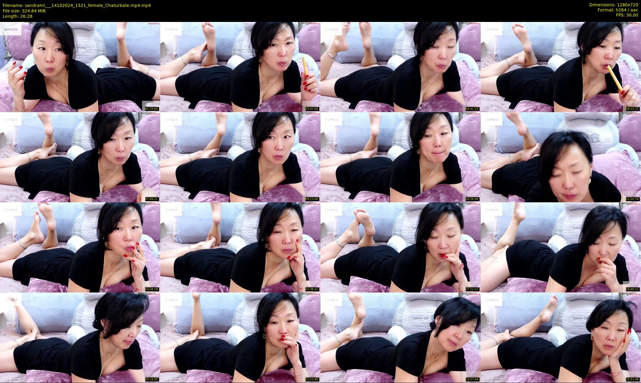 sandrami__ — 27 minute Chaturbate female cam show recording, 720p, Oct 14, 2024