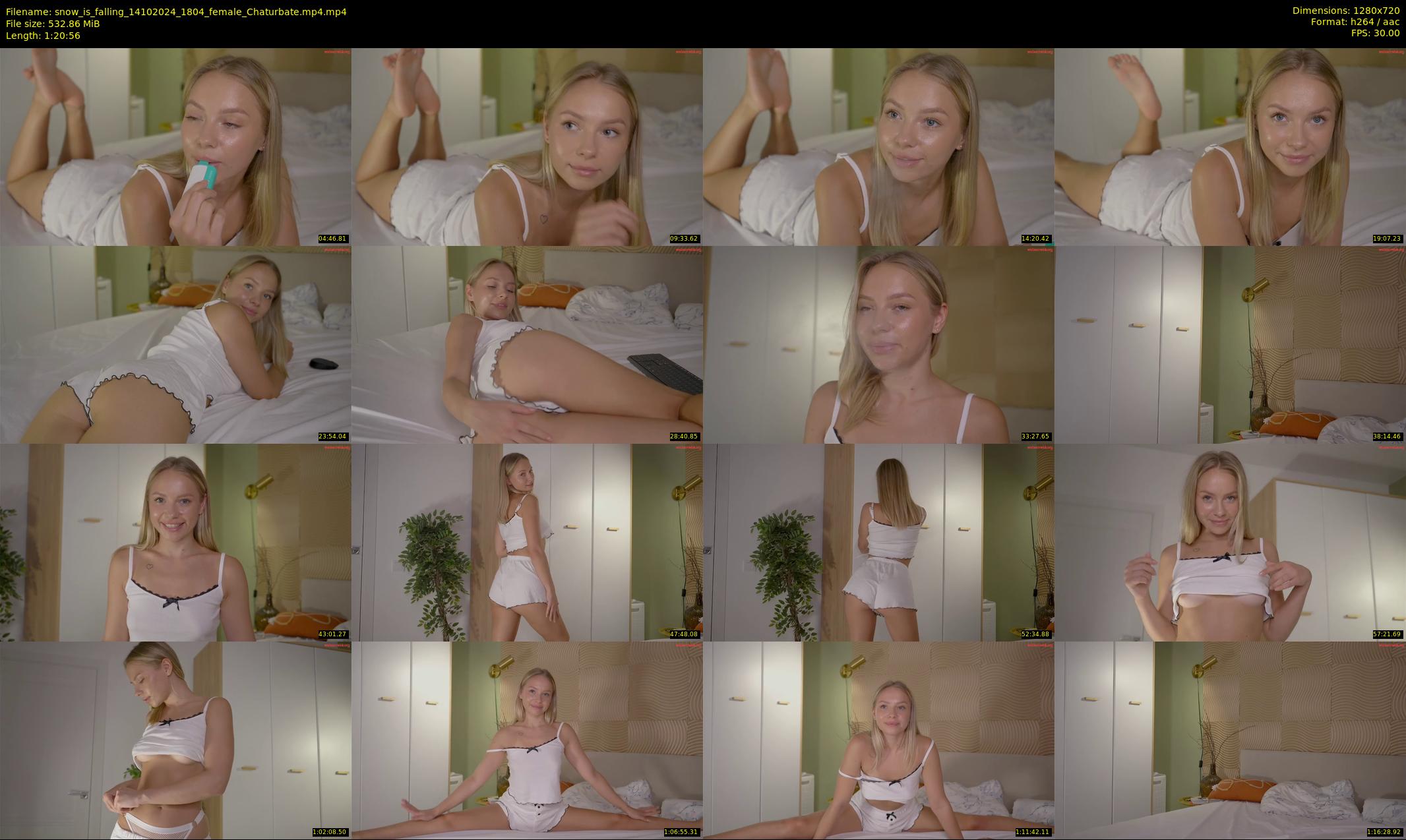 snow_is_falling — 81 minute Chaturbate female cam show recording, 720p, Oct 14, 2024