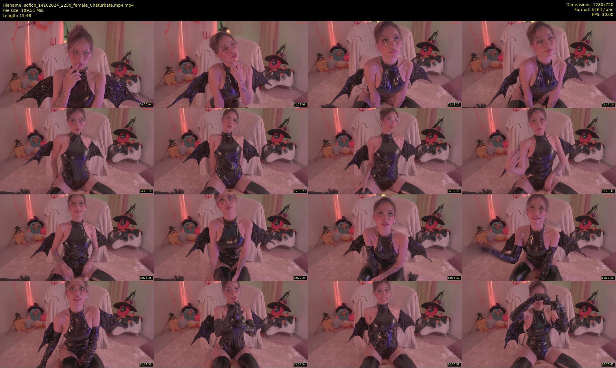 soficb — 16 minute Chaturbate female cam show recording, 720p, Oct 14, 2024