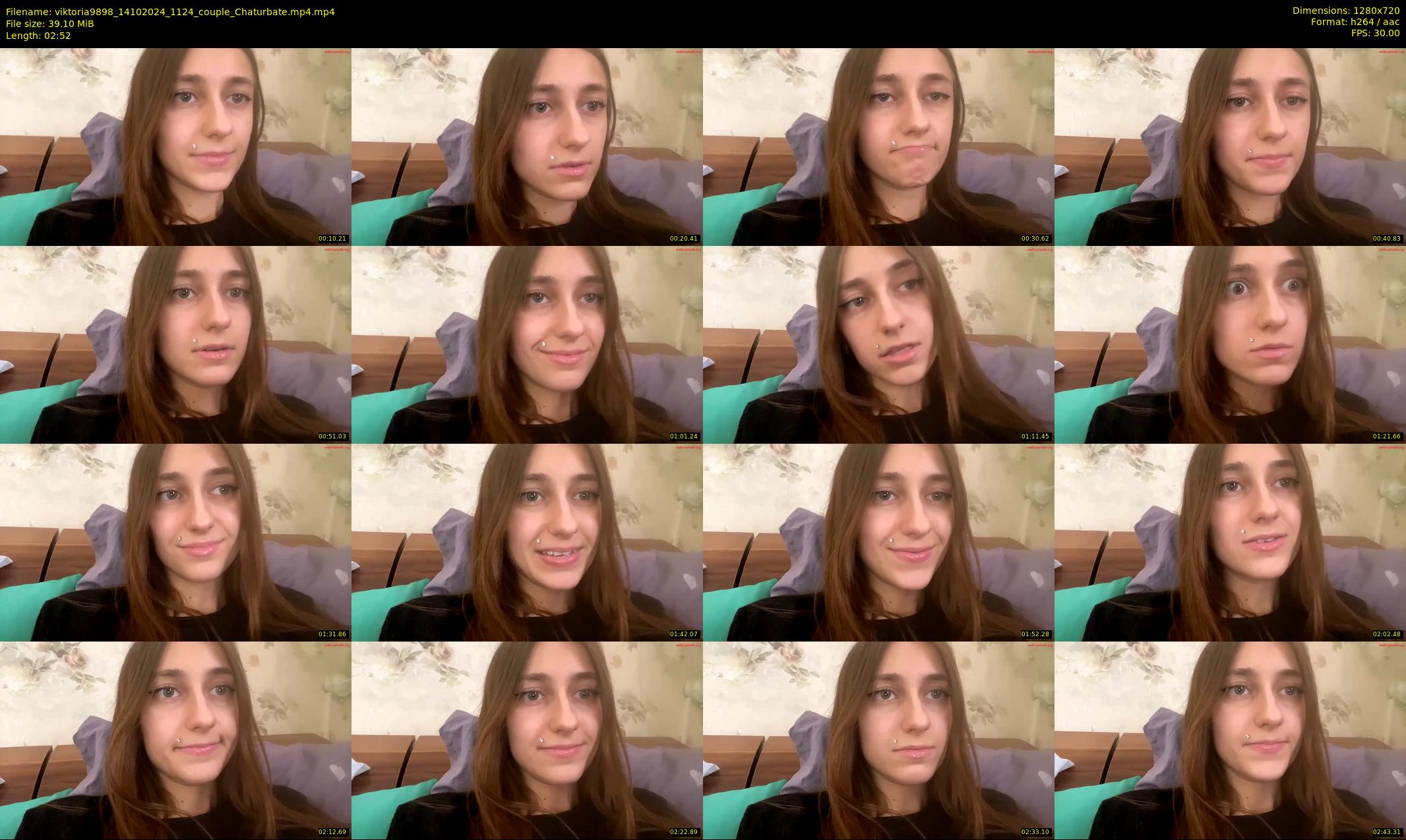 viktoria9898 — 3 minute Chaturbate couple cam show recording, 720p, Oct 14, 2024