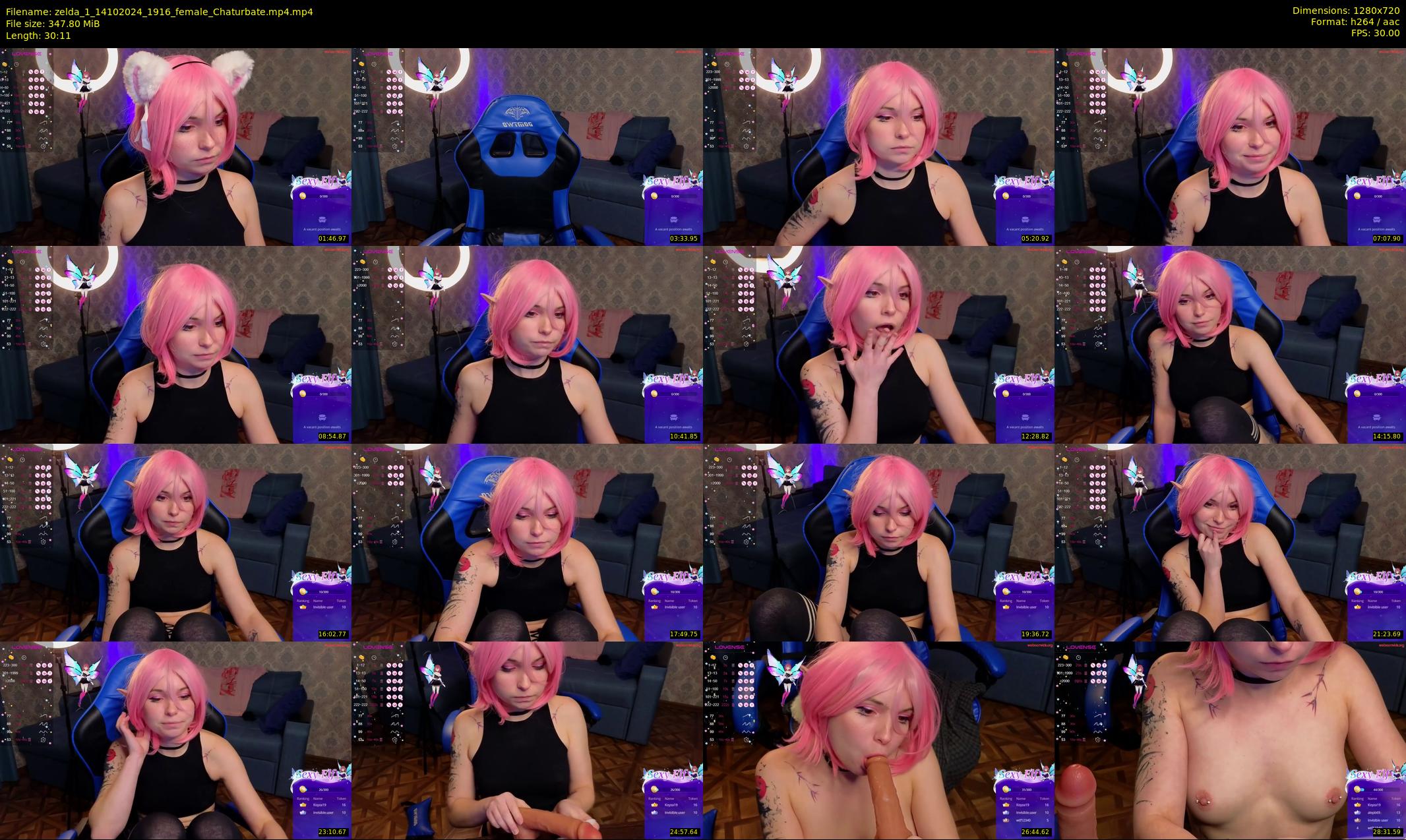 zelda_1 — 31 minute Chaturbate female cam show recording, 720p, Oct 14, 2024