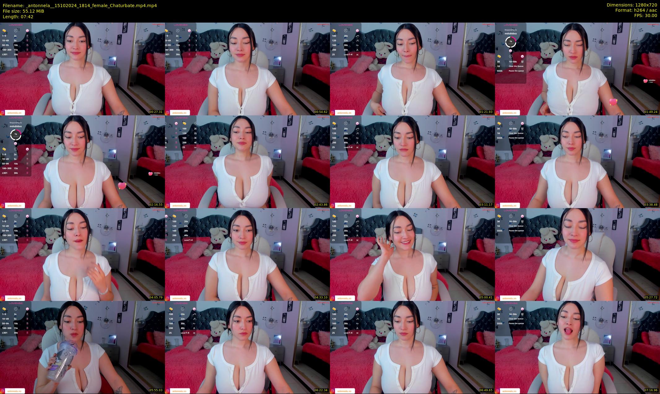 _antonnela_ — 8 minute Chaturbate female cam show recording, 720p, Oct 15, 2024