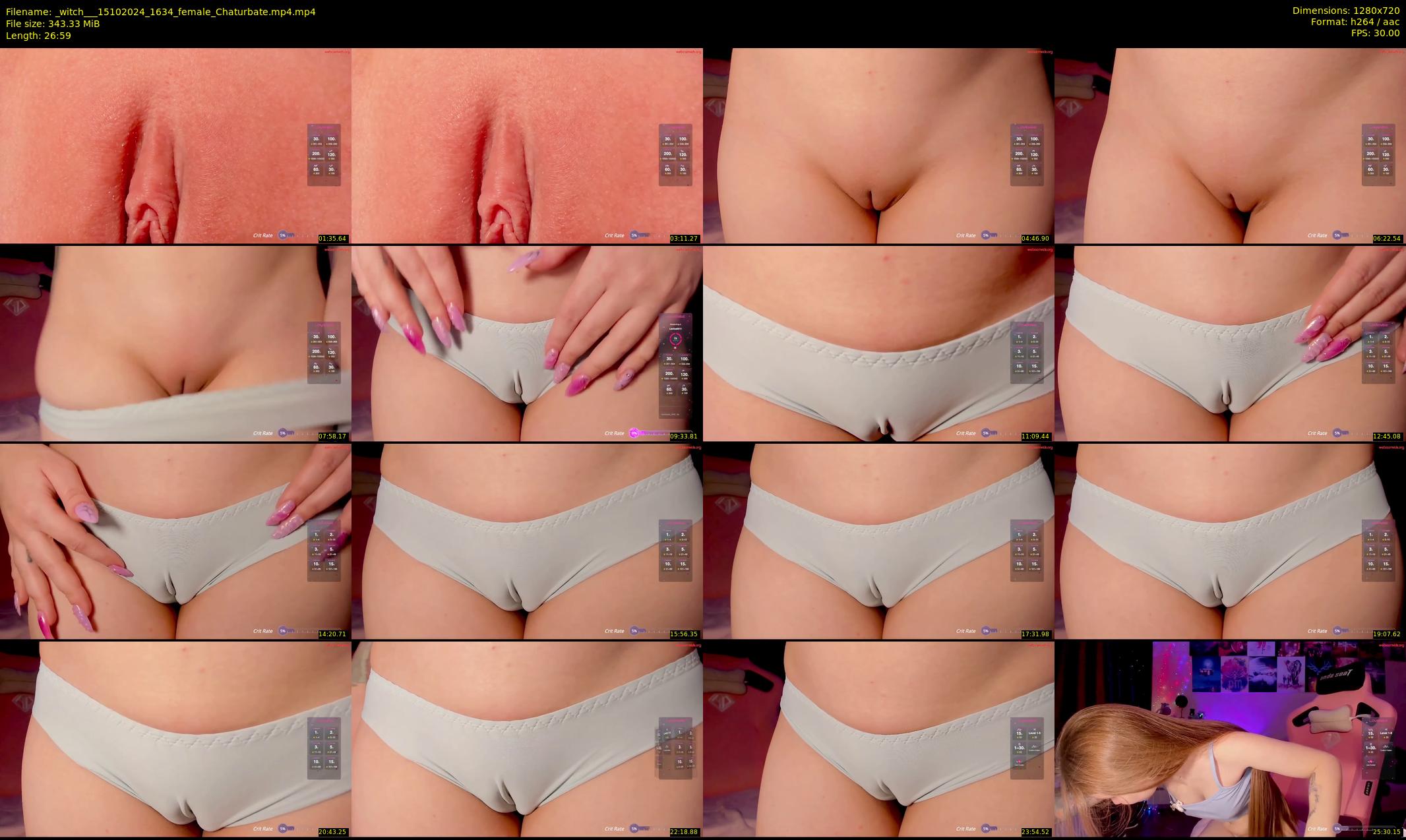 _witch__ — 27 minute Chaturbate female cam show recording, 720p, Oct 15, 2024
