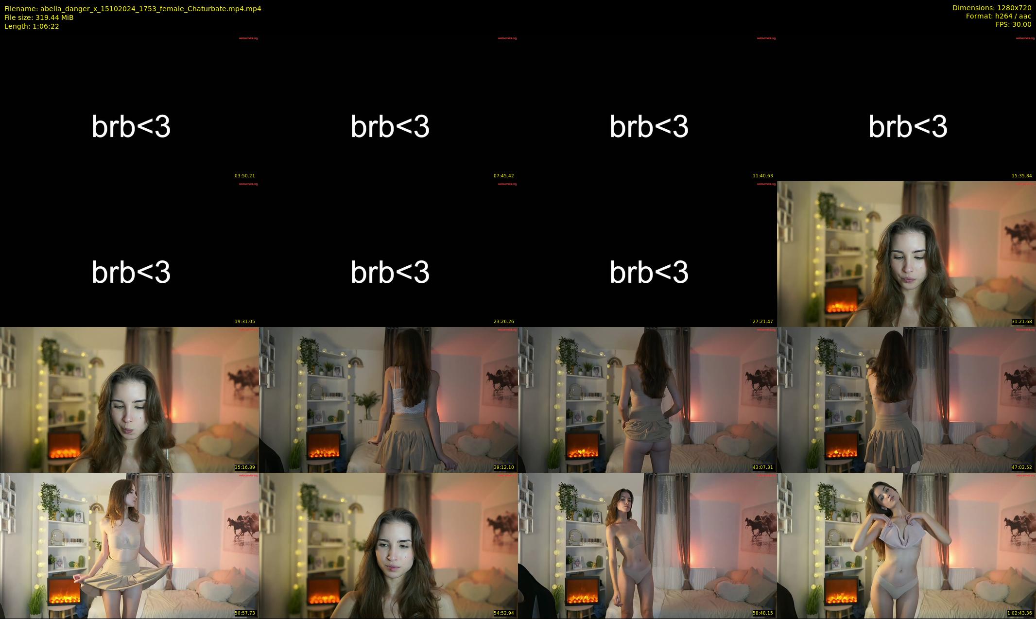 abella_danger_x — 67 minute Chaturbate female cam show recording, 720p, Oct 15, 2024