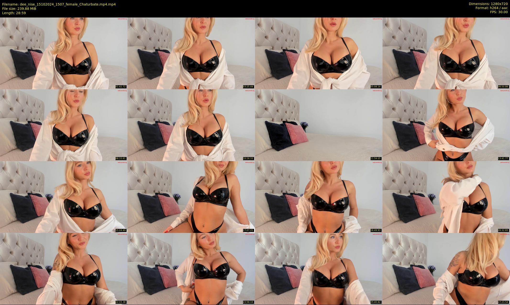 dee_nise — 29 minute Chaturbate female cam show recording, 720p, Oct 15, 2024