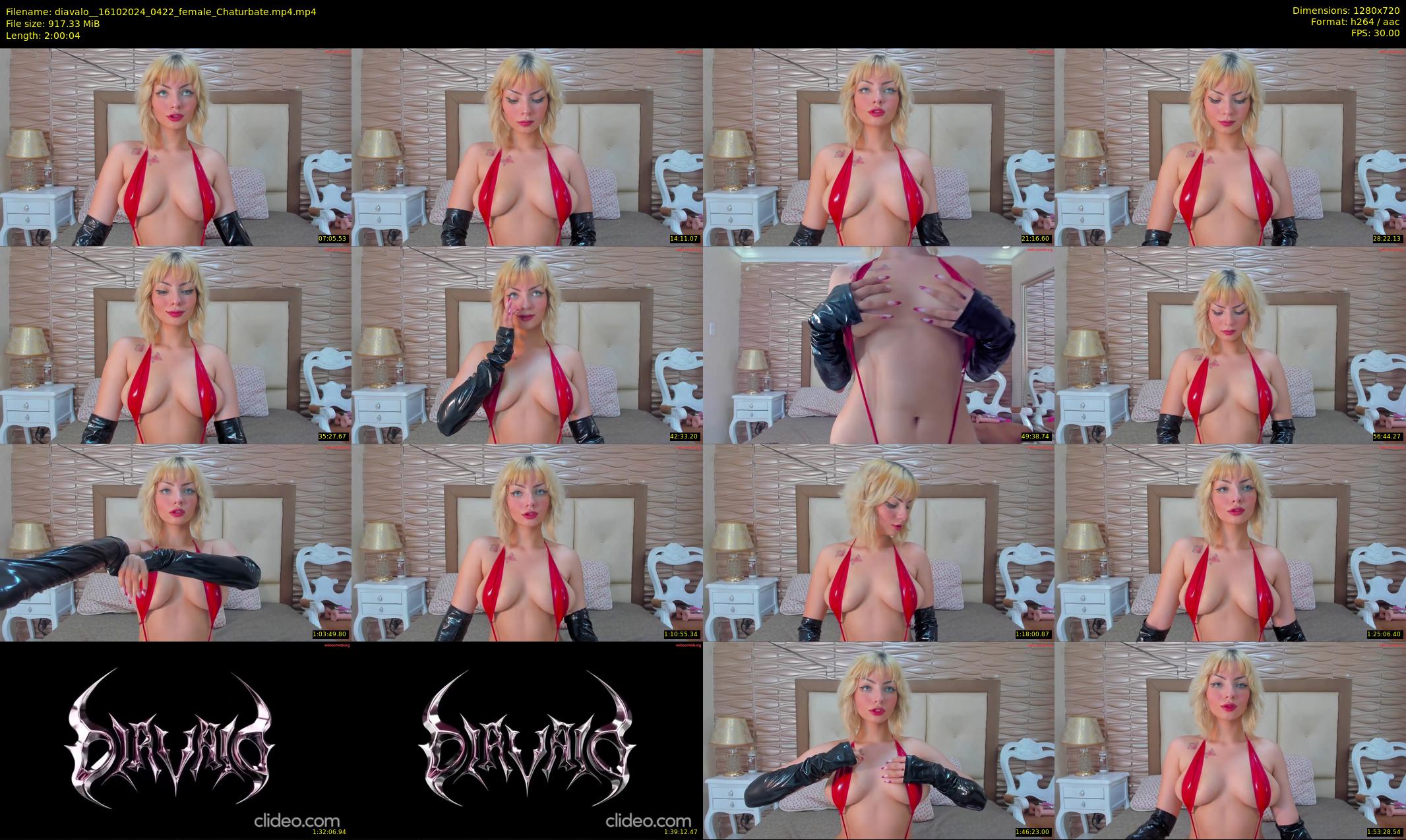 diavalo_ — 121 minute Chaturbate female cam show recording, 720p, Oct 16, 2024