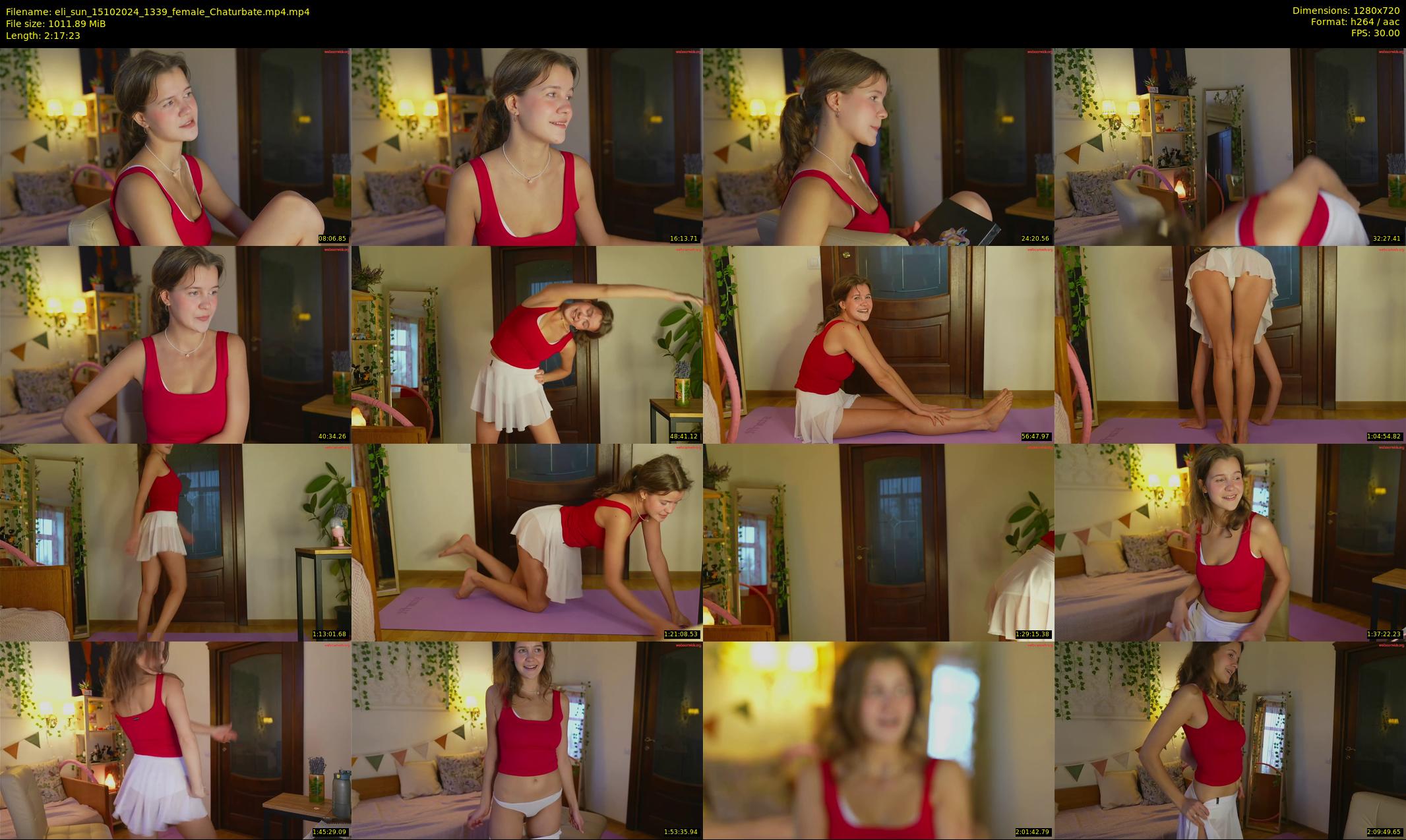 eli_sun — 138 minute Chaturbate female cam show recording, 720p, Oct 15, 2024