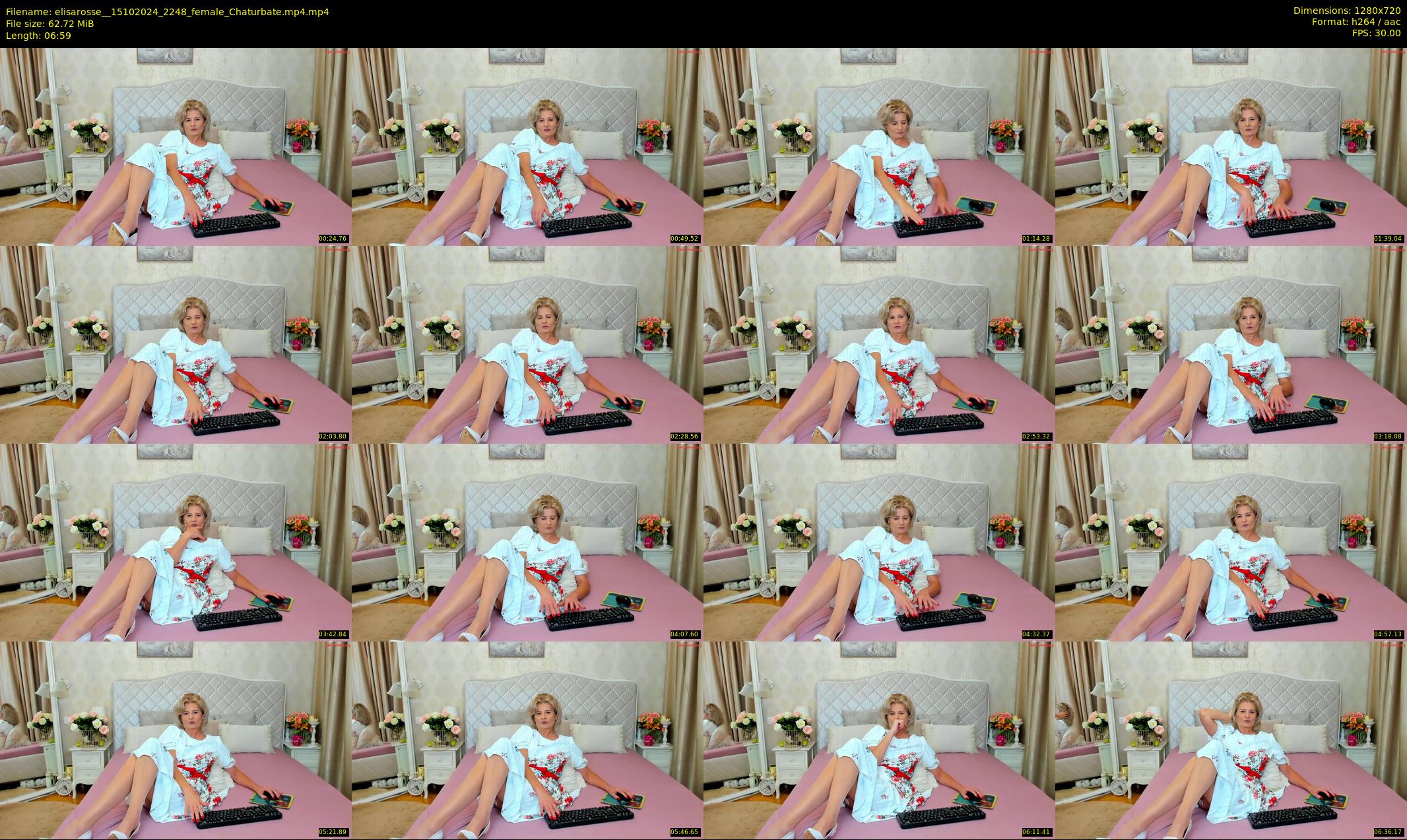 elisarosse_ — 7 minute Chaturbate female cam show recording, 720p, Oct 15, 2024