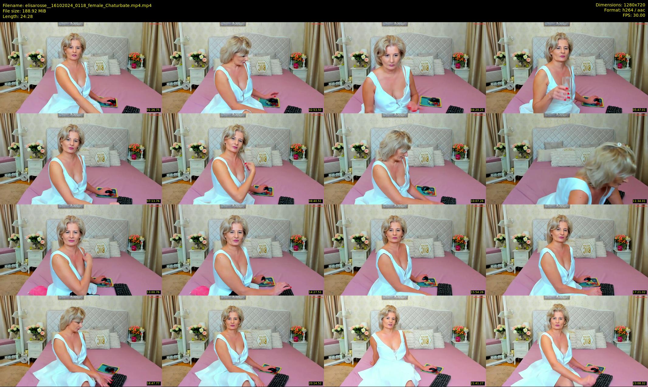 elisarosse_ — 25 minute Chaturbate female cam show recording, 720p, Oct 16, 2024