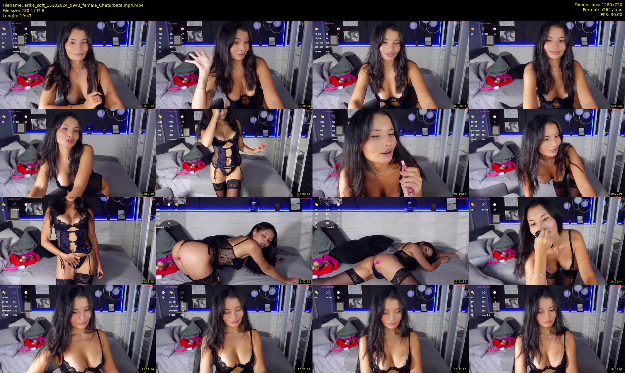erika_soft — 20 minute Chaturbate female cam show recording, 720p, Oct 15, 2024