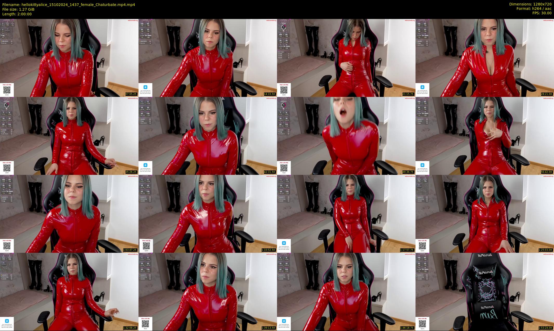 hellokittyalice — 120 minute Chaturbate female cam show recording, 720p, Oct 15, 2024