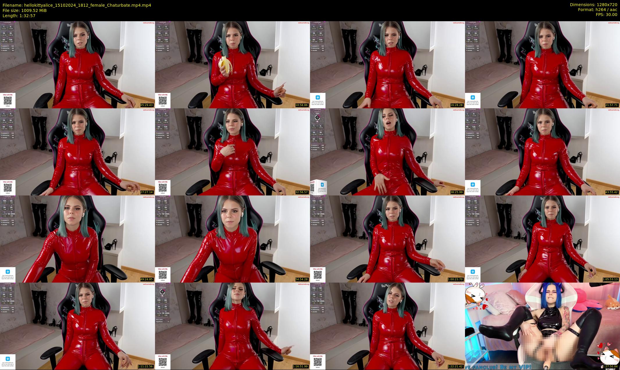 hellokittyalice — 93 minute Chaturbate female cam show recording, 720p, Oct 15, 2024